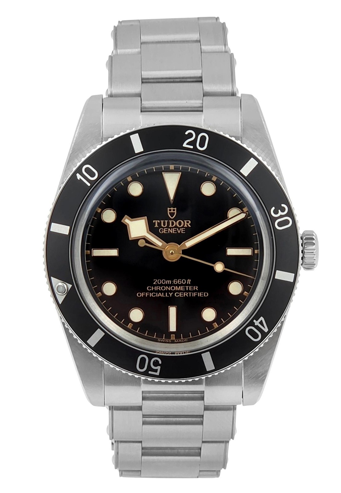 Tudor Black Bay Fifty-Four 79000 Stainless Steel Black Dial 37MM Men’s Full Set