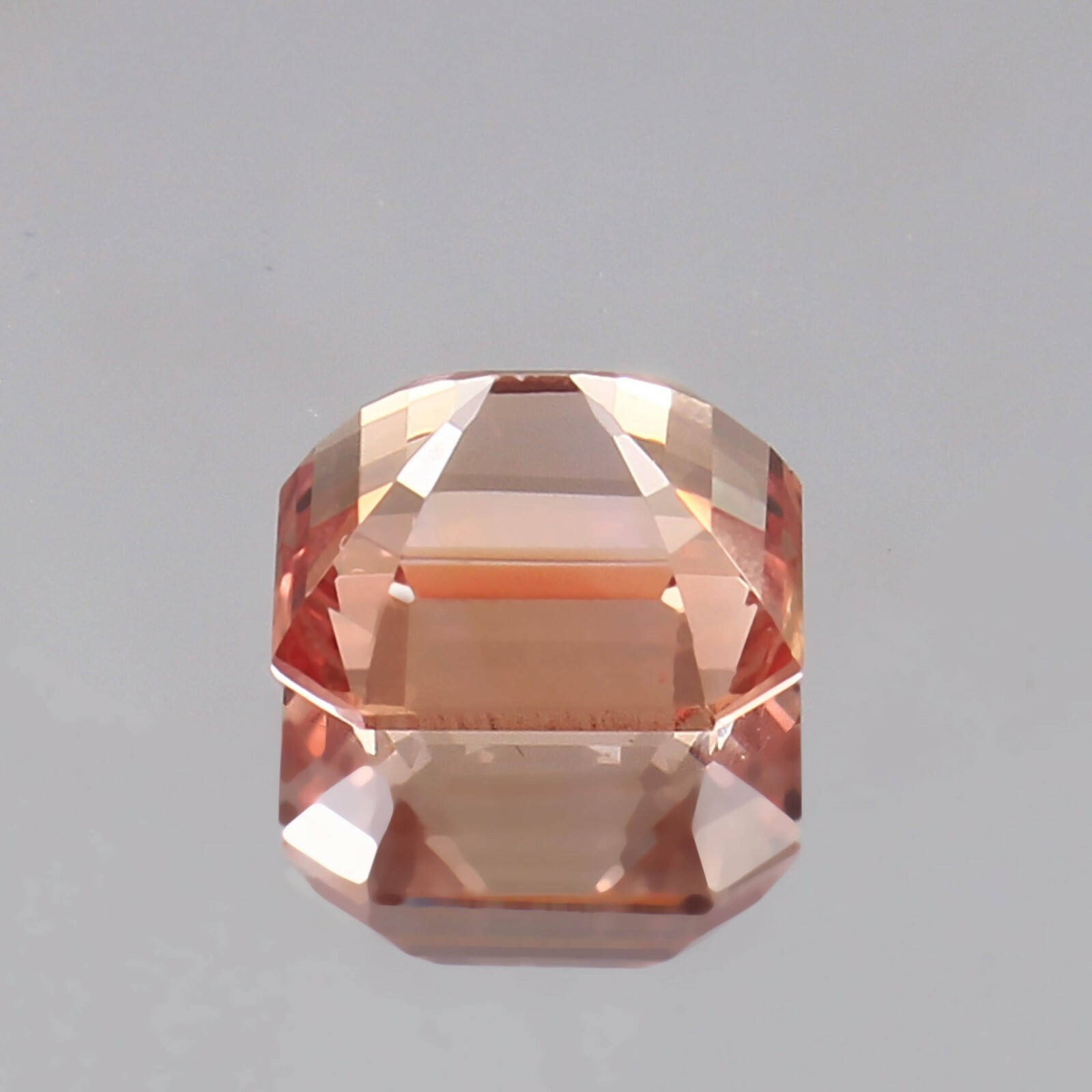 6.90 Ct Natural Flawless Ceylon Padparadscha Sapphire Loose Radiant Cut Gemstone