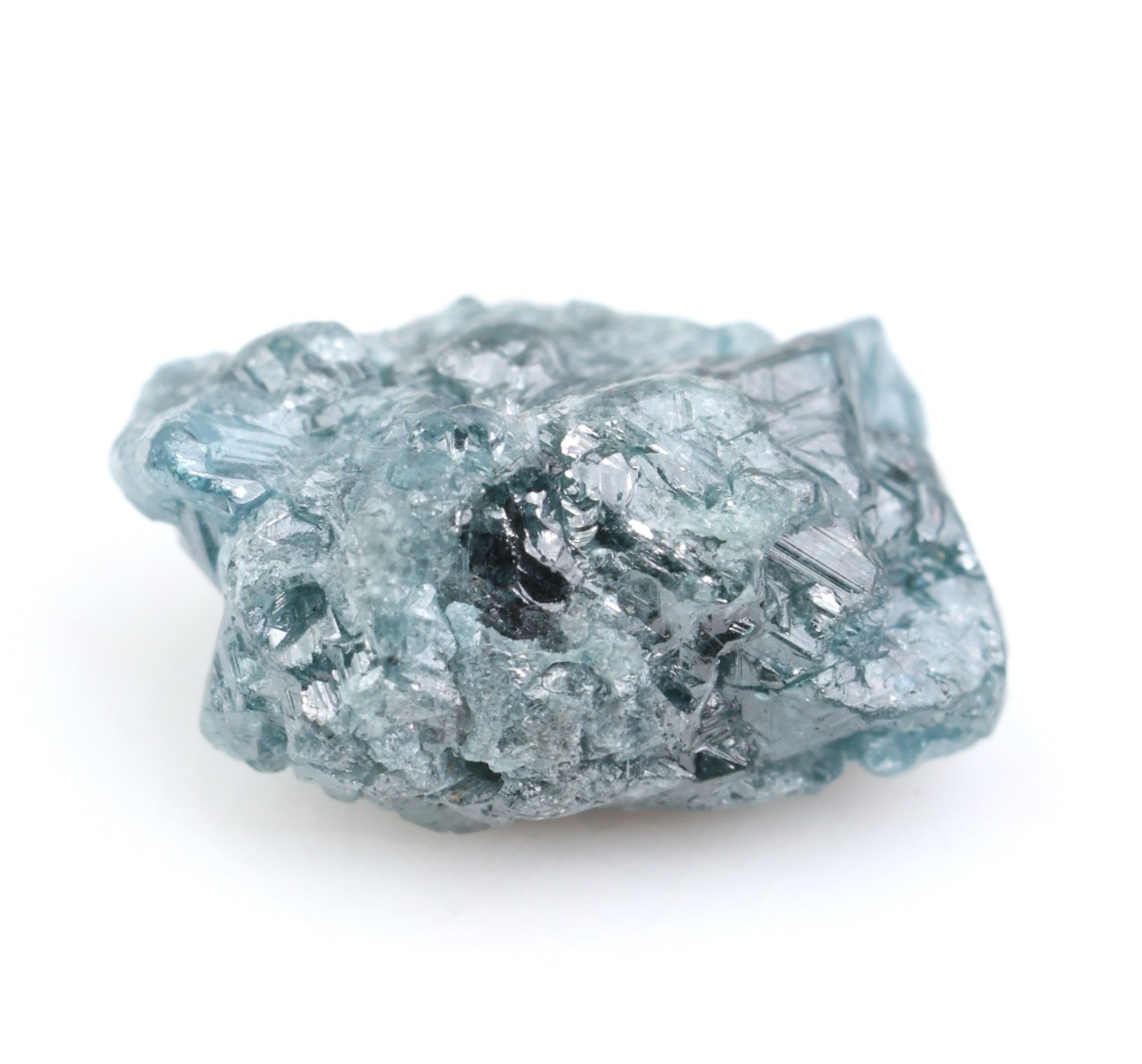 1.09Ct Blue Natural Rough Diamond l Loose Raw Uncut Diamond For Use Fine Jewelry