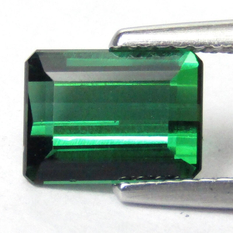 1.83ct Green Tourmaline Emerald Cut AAA+ Loose Mozambique VIDEO