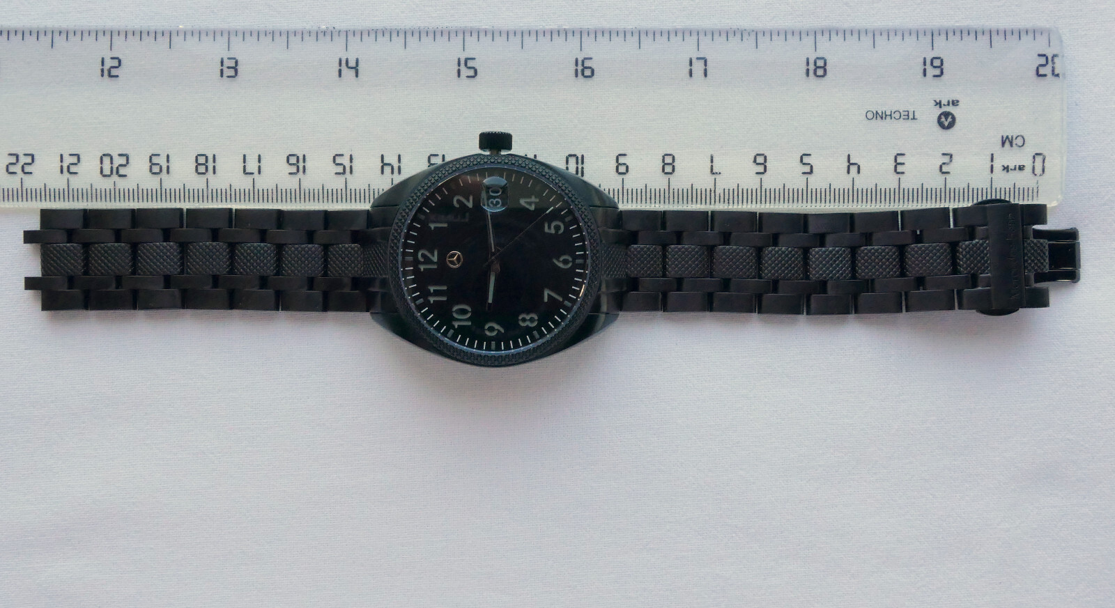 Mercedes Benz Classic AMG Motorsport Racing Black Design Car Accessory Watch