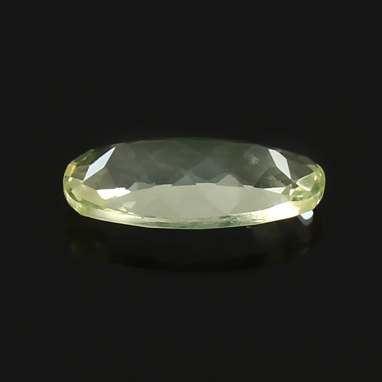 AAA Natural Flawless Ceylon Green Chrysoberyl Loose Oval Gemstone Cut 2.90 Ct