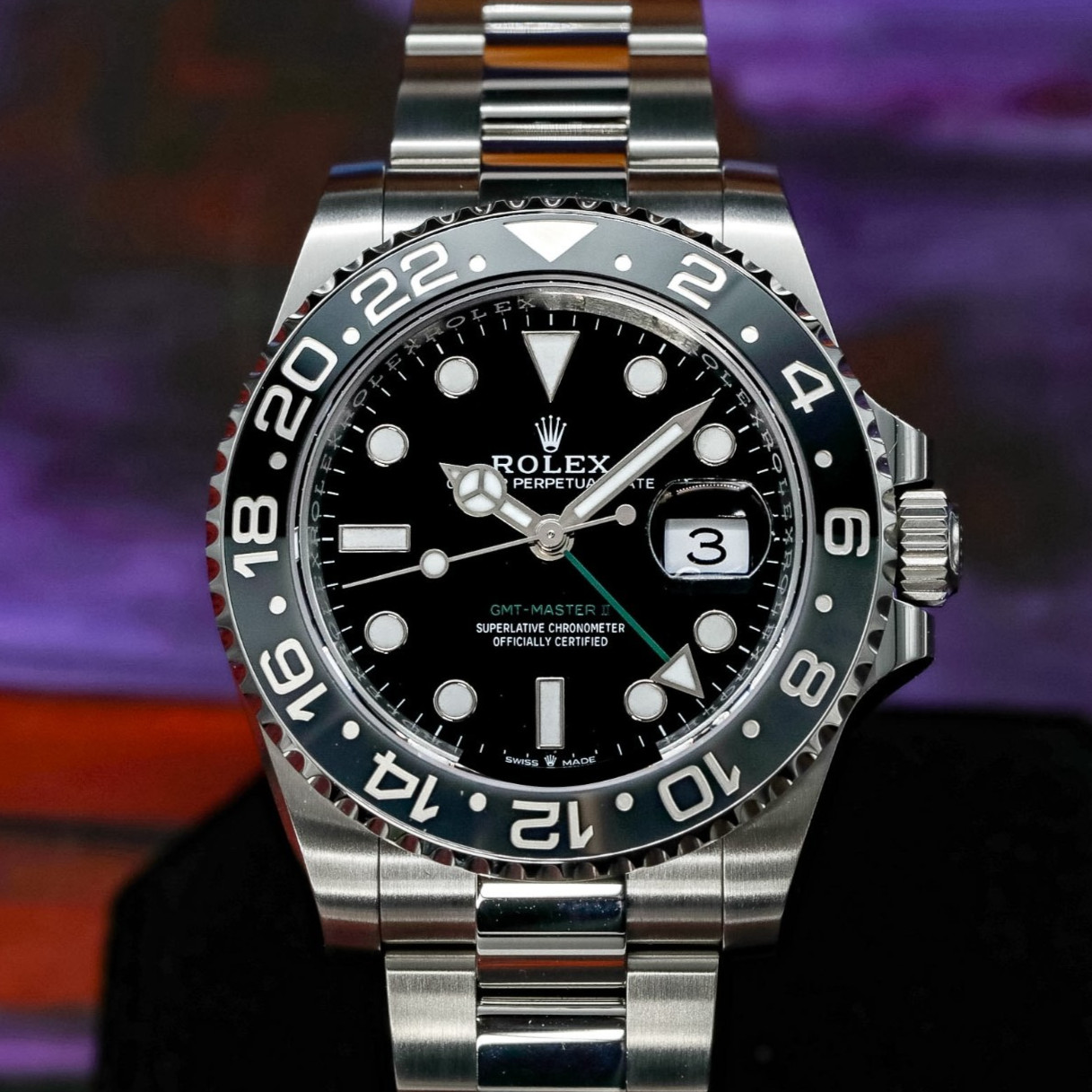 Rolex GMT-Master II “Bruce Wayne” 2026 New Unworn Complete – 126710GRNR