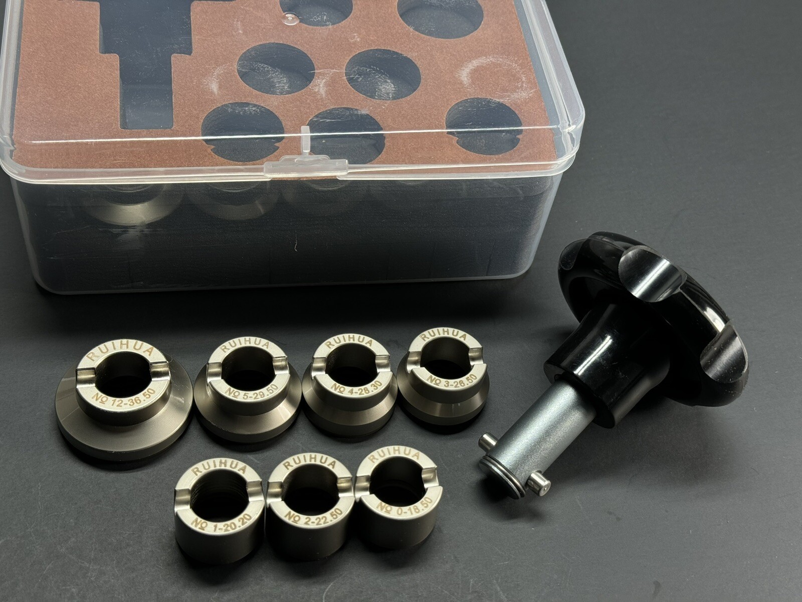 Watch Case Back Opener Remover Repair Tool Kit 36.50mm Fits Rolex & Tudor