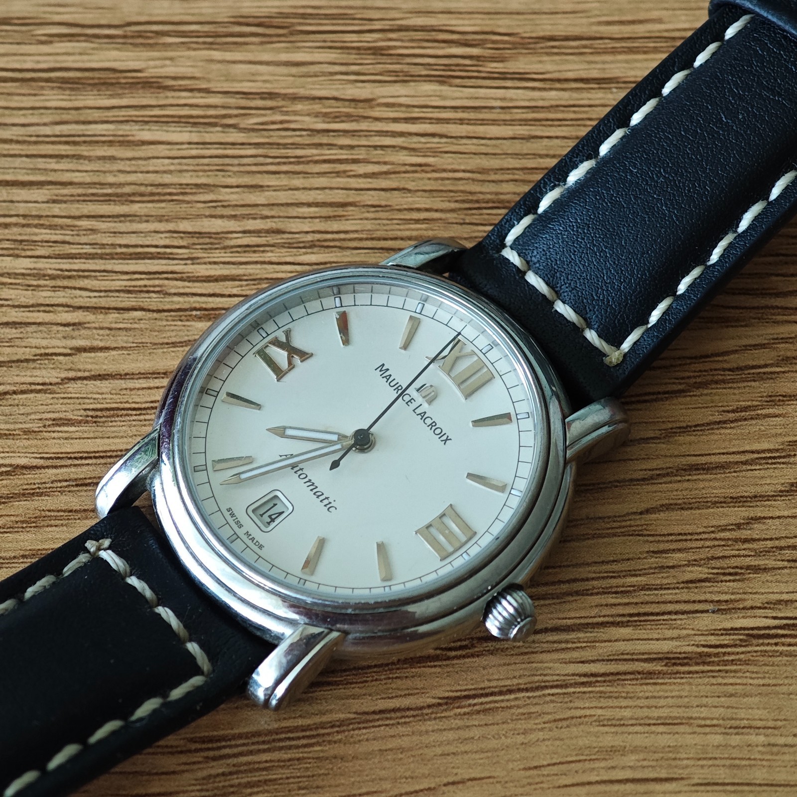 Maurice Lacroix Pontos 68775 Automatic Swiss Made Rare Men’s Watch