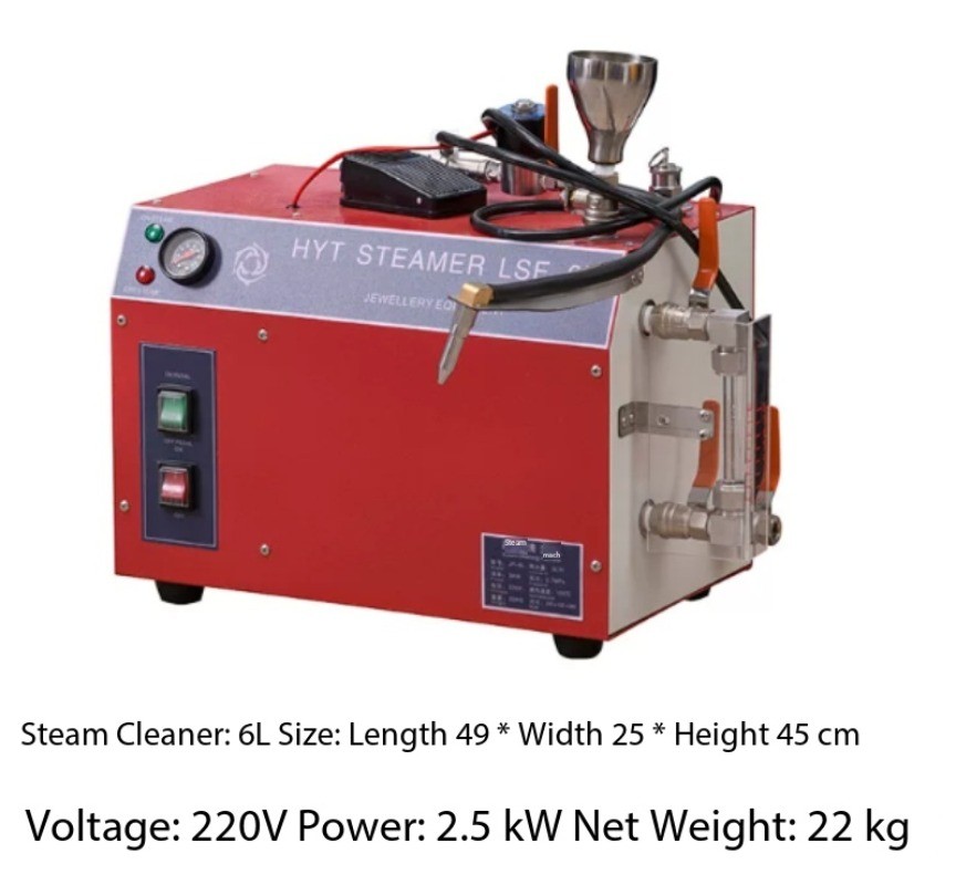 Multifunctional High-Temperature, High-Pressure Steam Cleaner for Jewelry