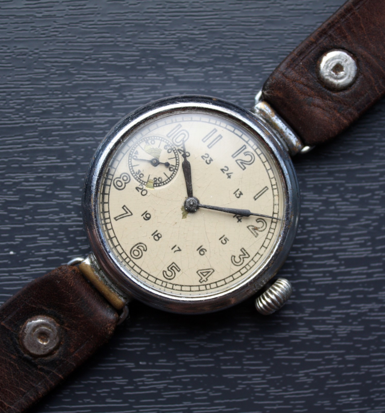 Vintage Kirovskie USSR Military Watch 1940s Soviet Mechanical Mens