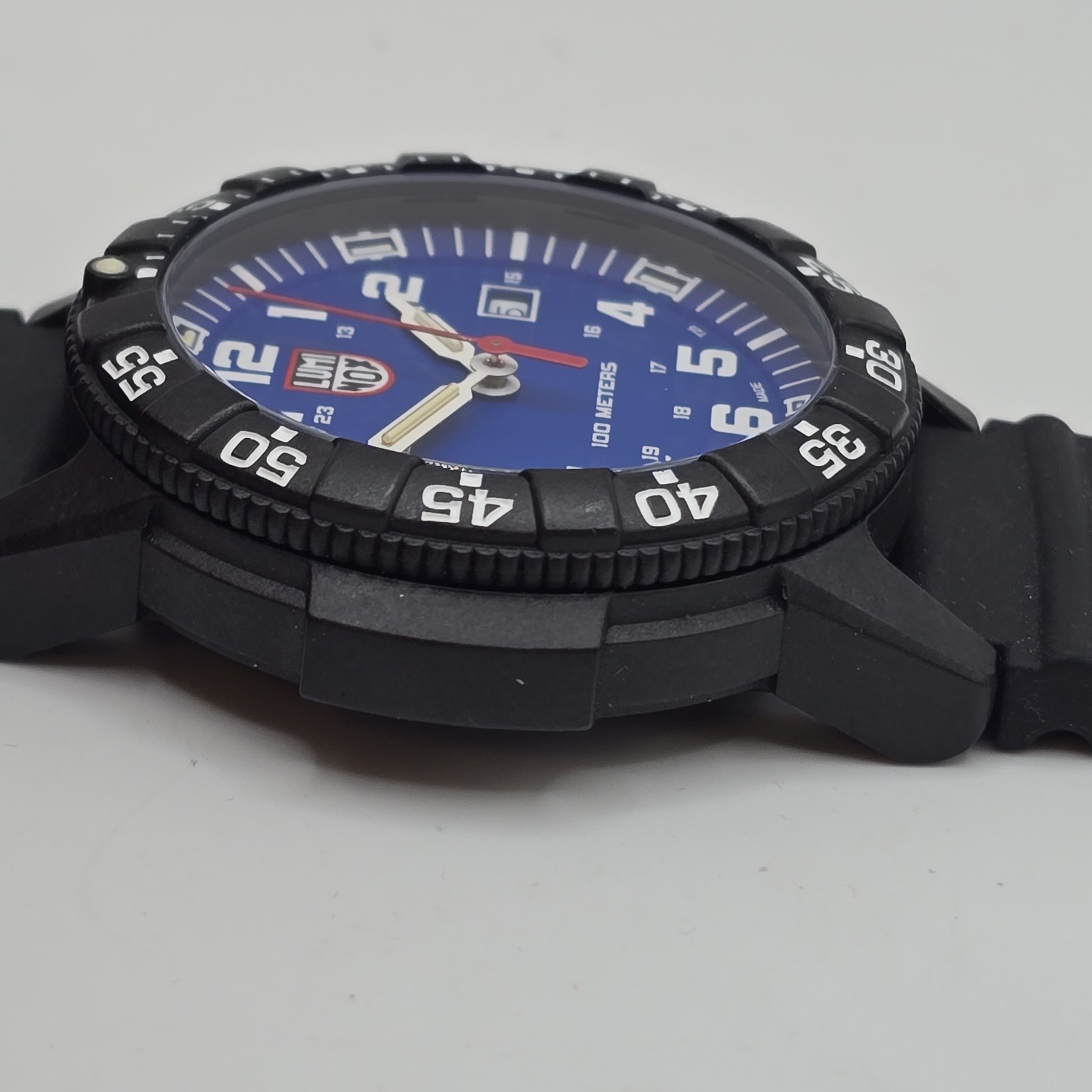 Luminox Leatherback Sea Turtle Quartz Watch 44mm Blue Black