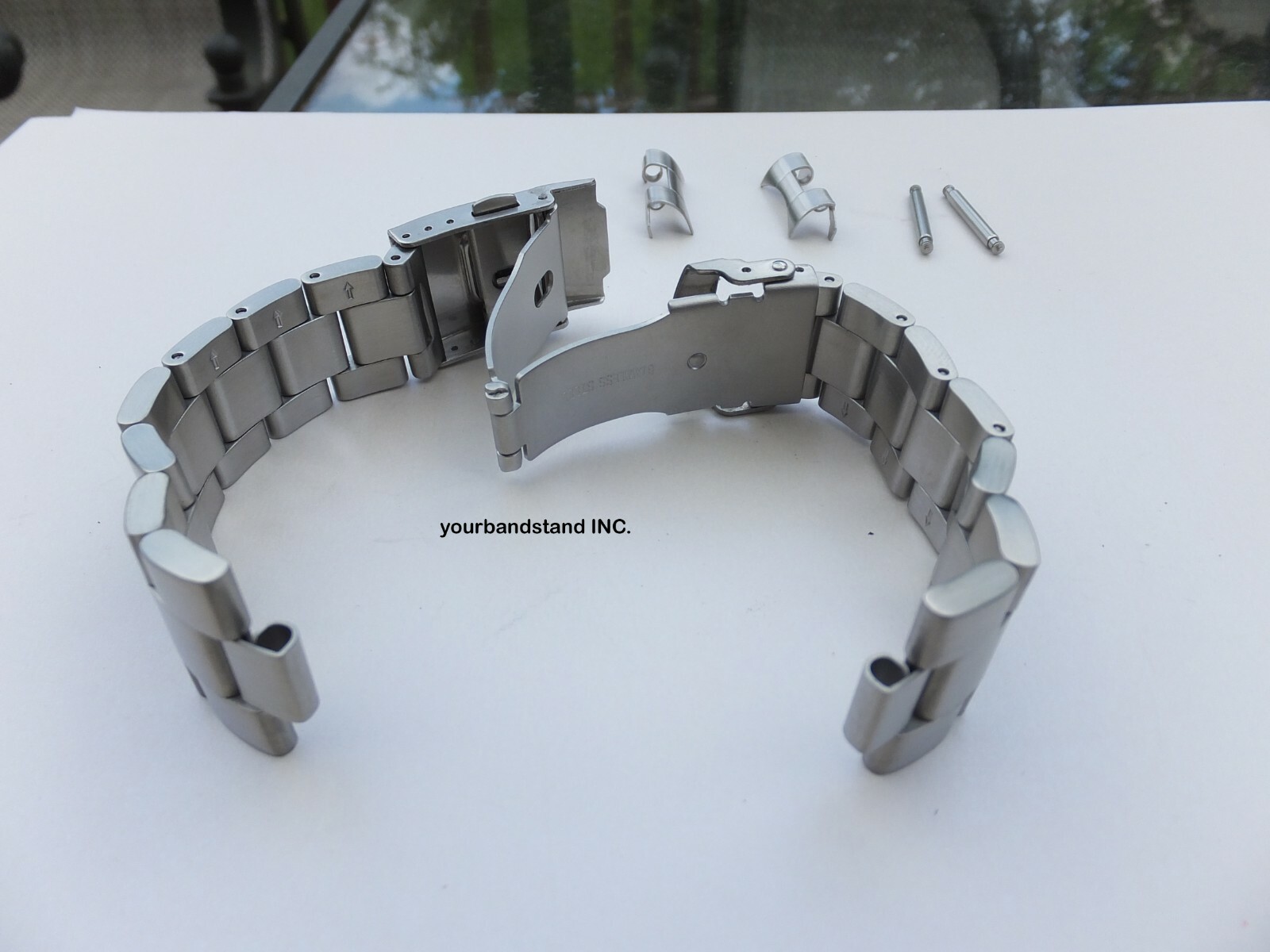 20mm CURVED STAINLESS STEEL OYSTER BRACELET Fit Citizen PrMaster NY0081-10L Fugu