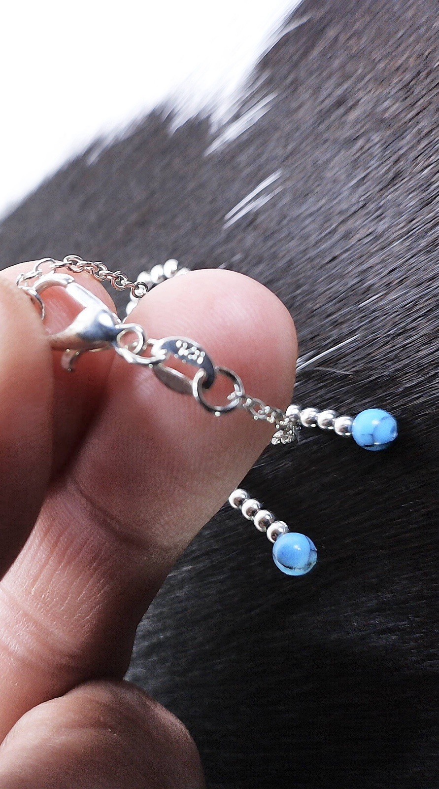 925 Sterling Silver Western Bow Necklace Turquoise Cowgirl Bow Pendant Necklace