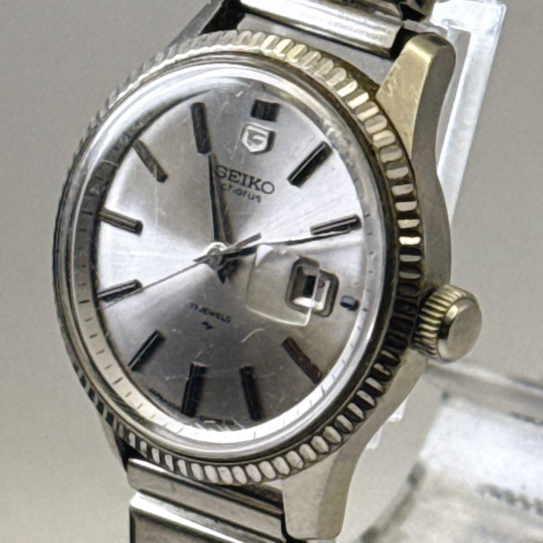 [Working Condition] Seiko Chorus 17 Jewels Manual Winding Date 1968 Vintage