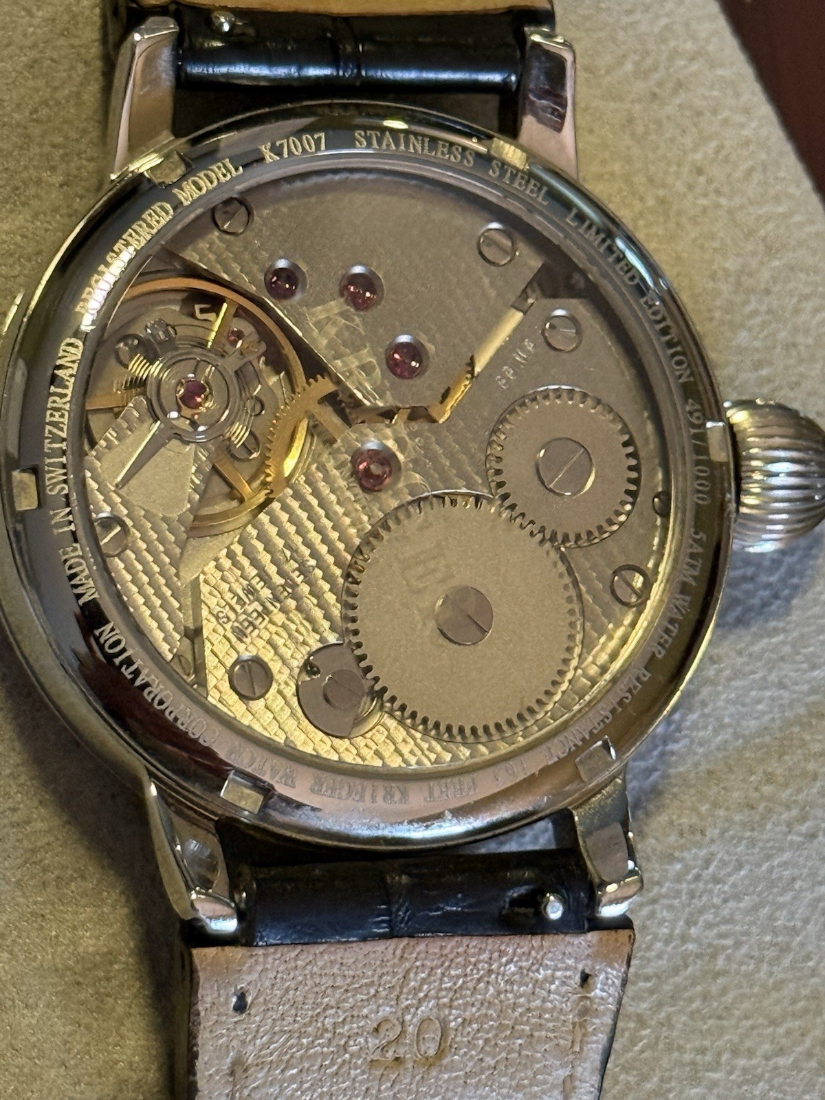 Krieger Gigantium K7007 43mm Limited Edition – Great Condition Box & Papers