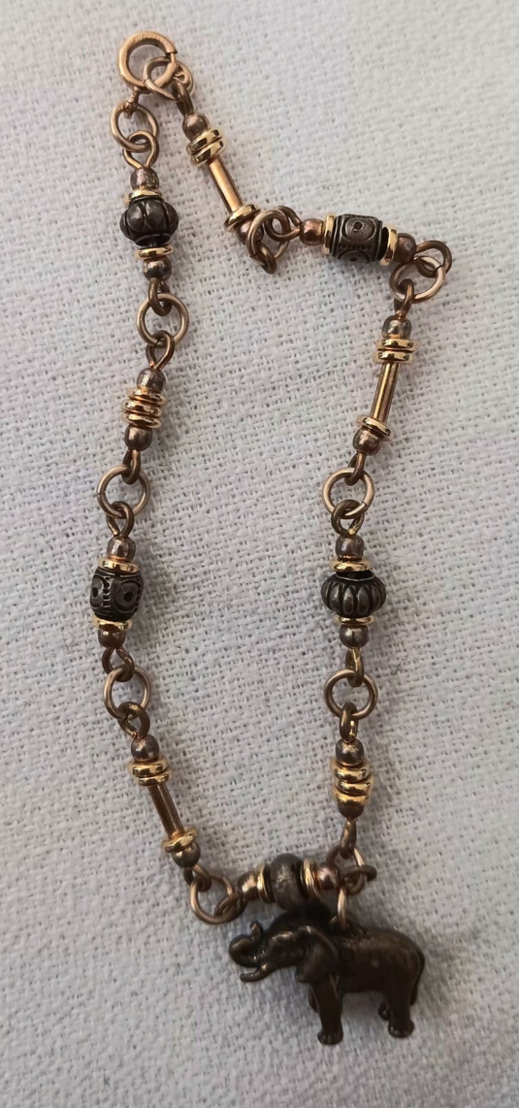 Elephant Bracelet 1/20 14k Gold Filled 7″