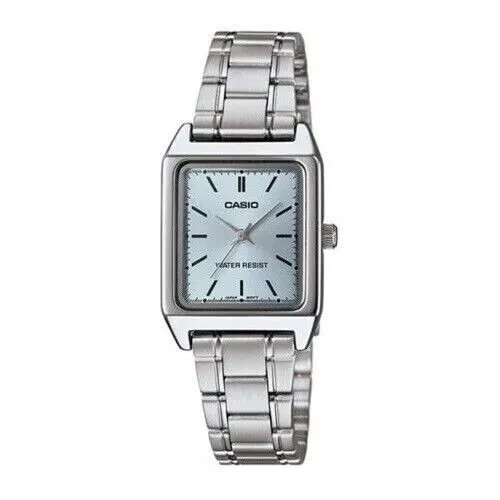 CASIO LTP-V007D-2E Stainless Steel Quartz Woman Metal Wrist Watch