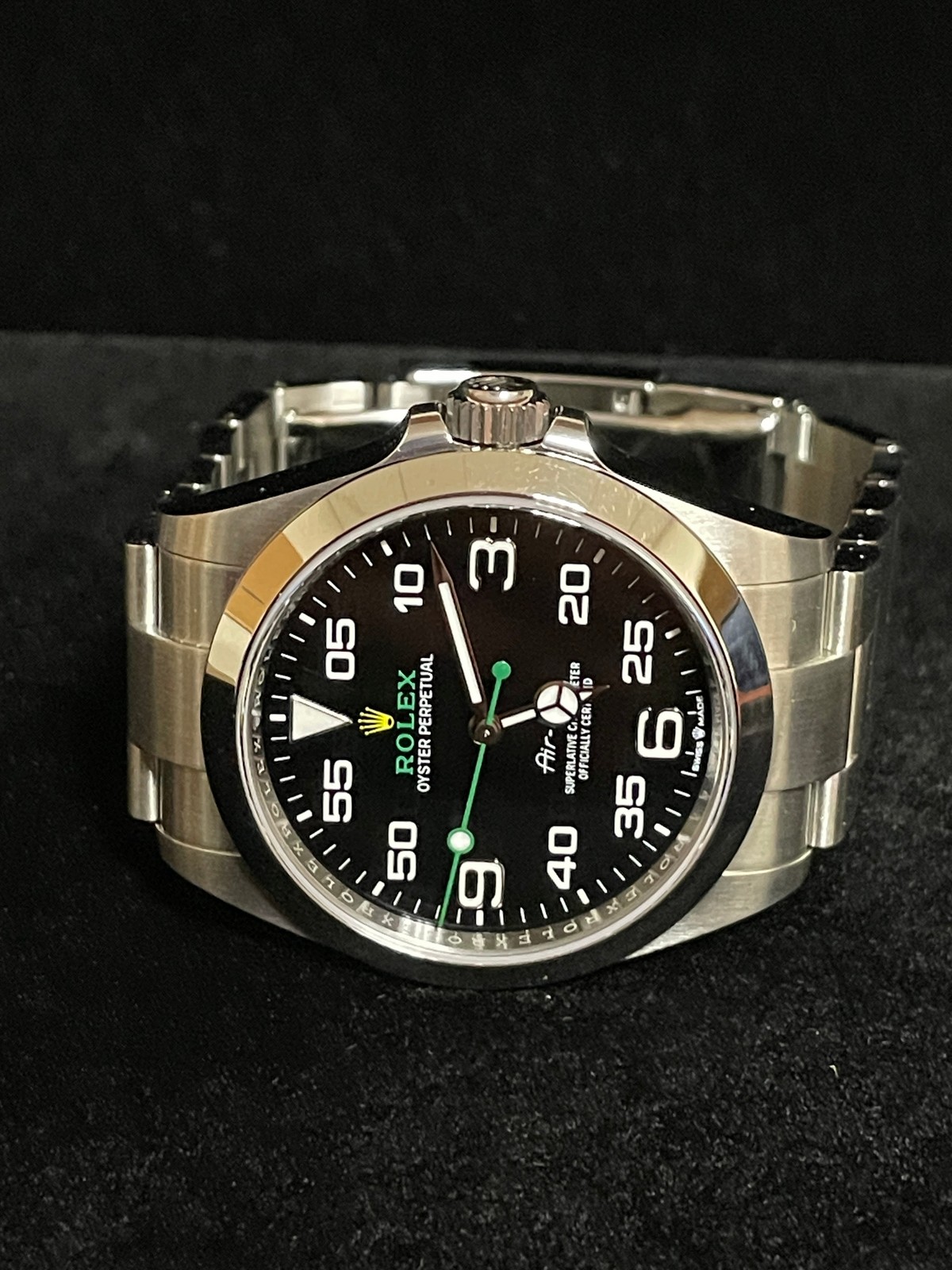 2025 Rolex Air-King 126900 Black Dial SS Oyster No Papers 40mm