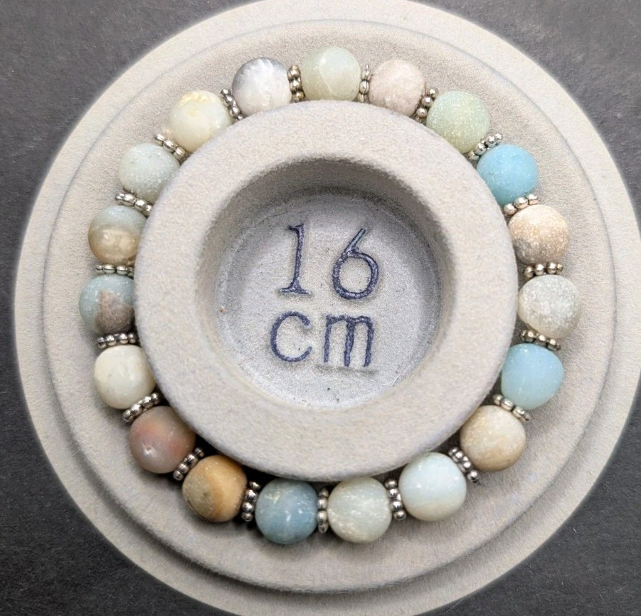 Women’s Elephant Charm Mixed Beaded Stretch Bracelet (16cm) 6″ S Wrist Set