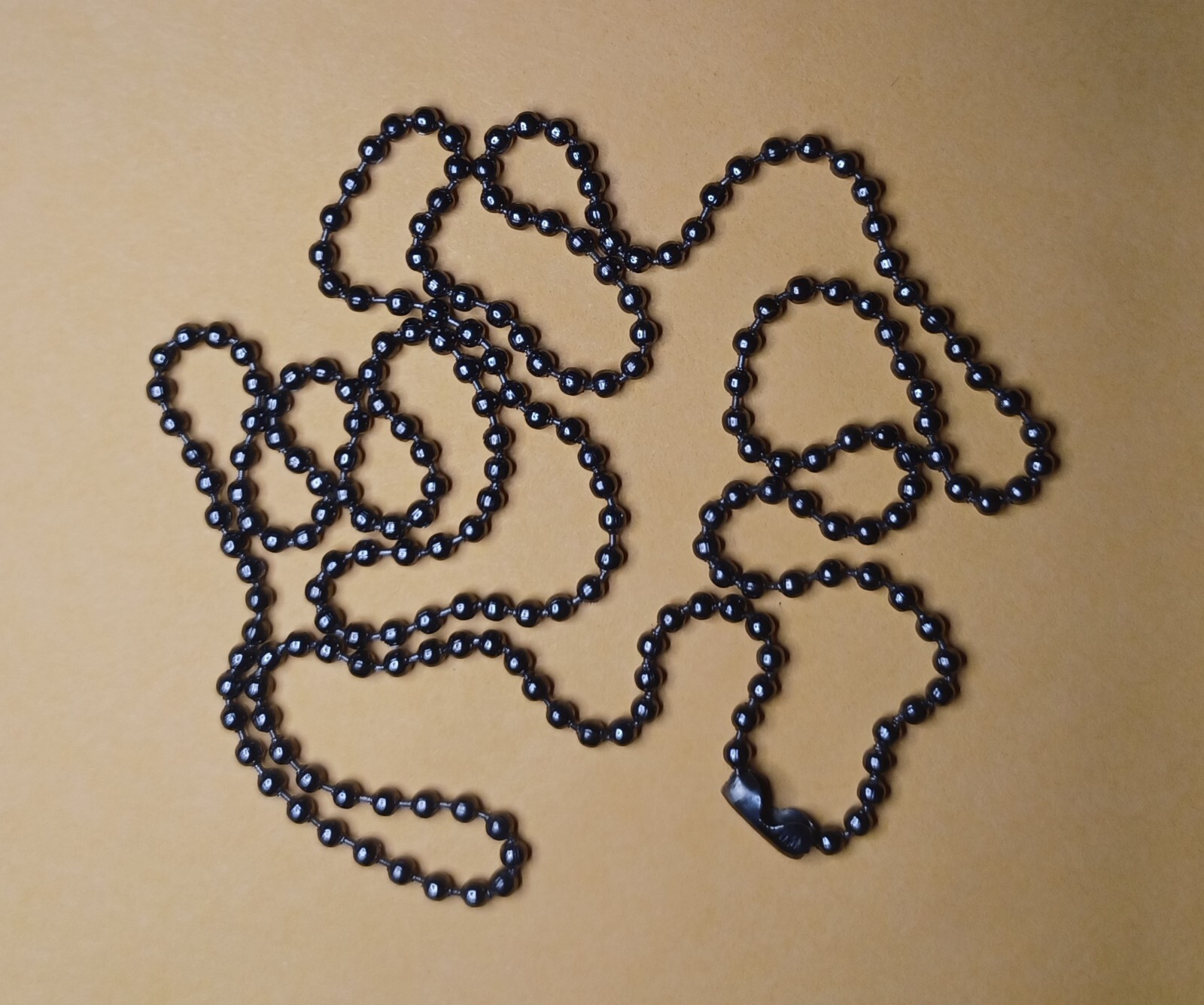 Gun Metal Black Military 24″25″27″28″30″ 2.4mm Ball Bead Dog Tag Chain Necklace