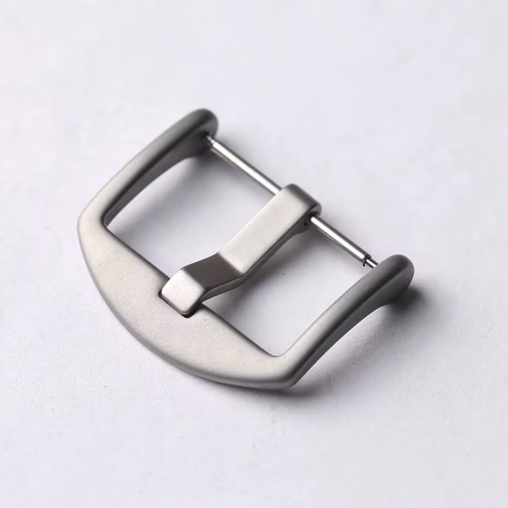 High-end Titanium Buckle 20 22 24MM Leather Rubber Watch Buckle Accessories