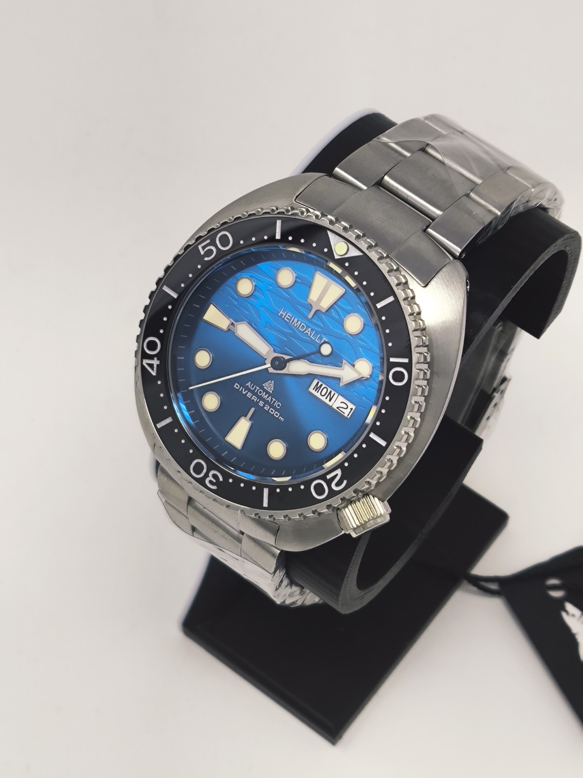 Heimdallr 6105 Willard Deepsea Dial Automatic Watch Seiko NH36A Day Date Diver