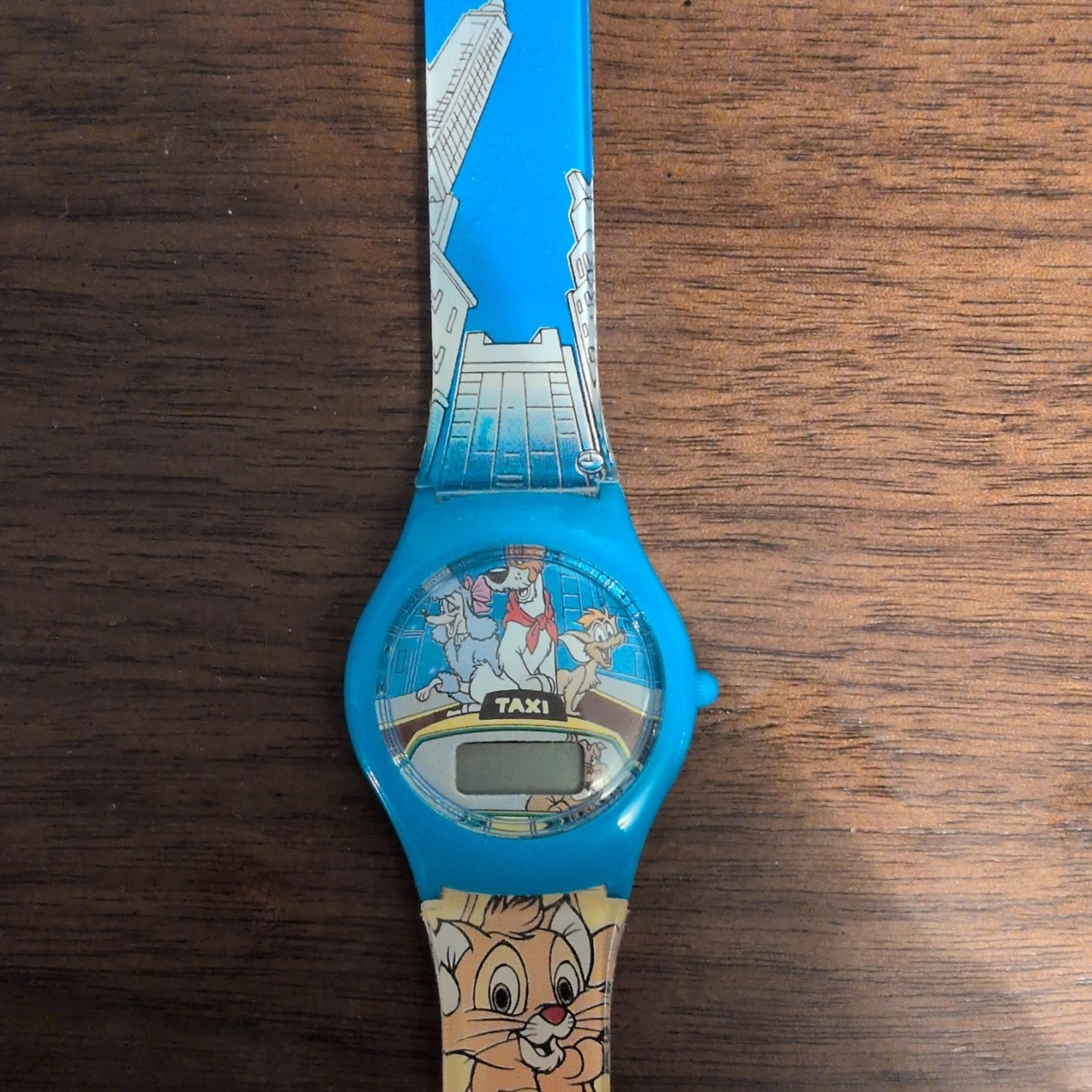 Disney Unisex Kids Toy Digital Watch Vintage Oliver And Company