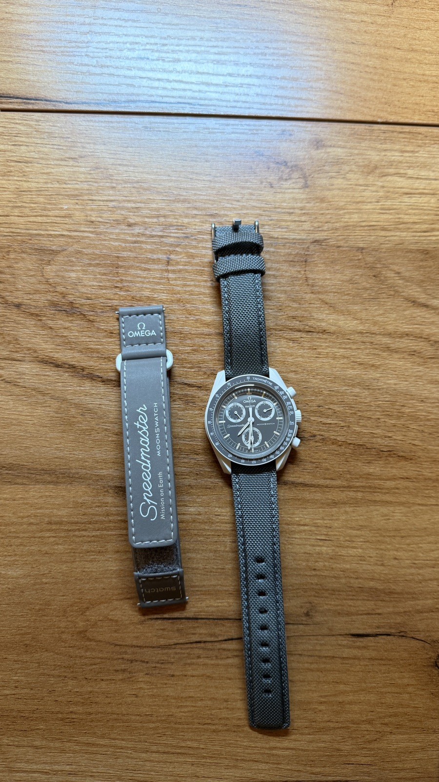 OMEGA x Swatch MoonSwatch Mission on Earth Desert Chronograph Quartz Watch