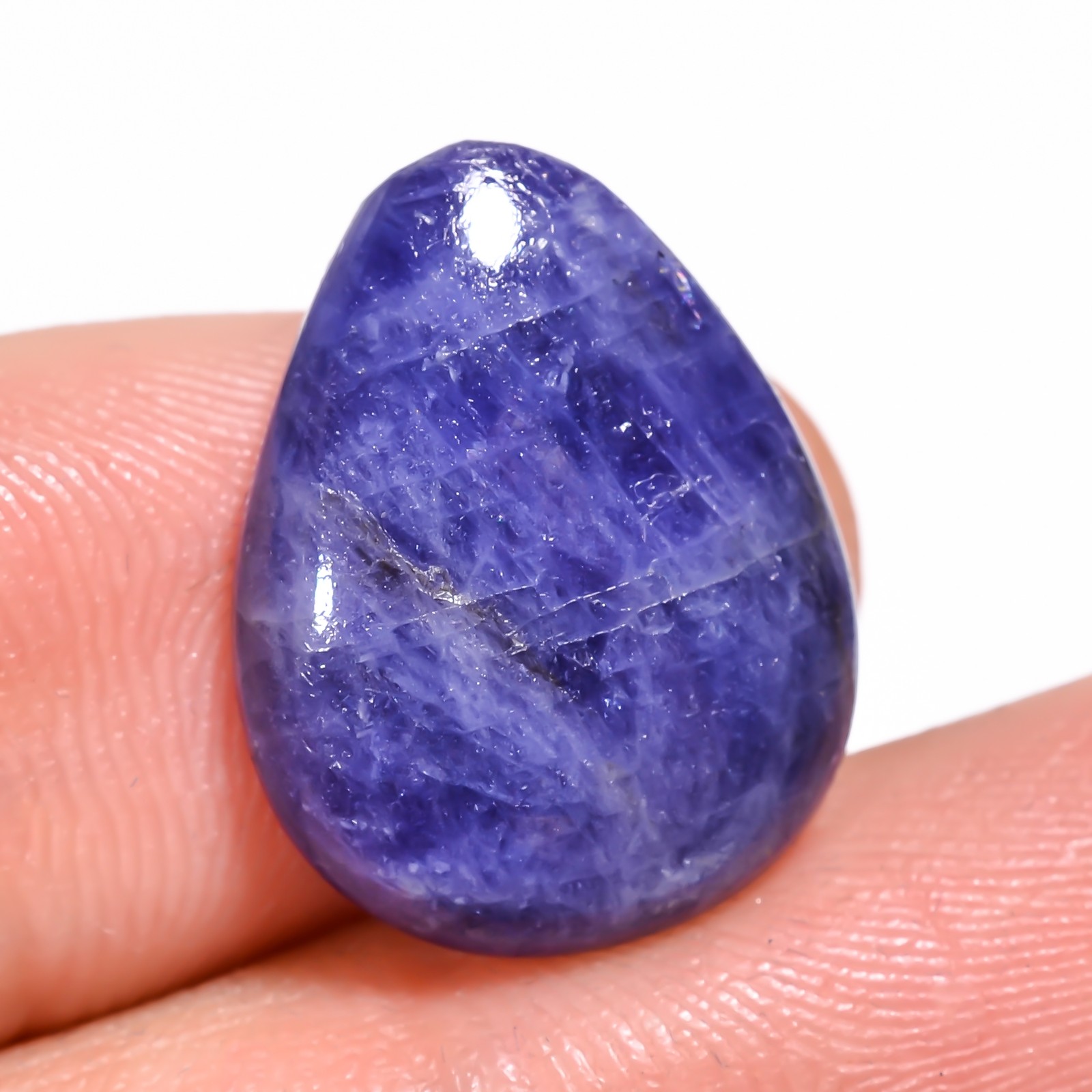 TANZANITE Healing Natural Pear Shape Tanzanite Gemstone 11.15 CT 13x17x4 mm LP3