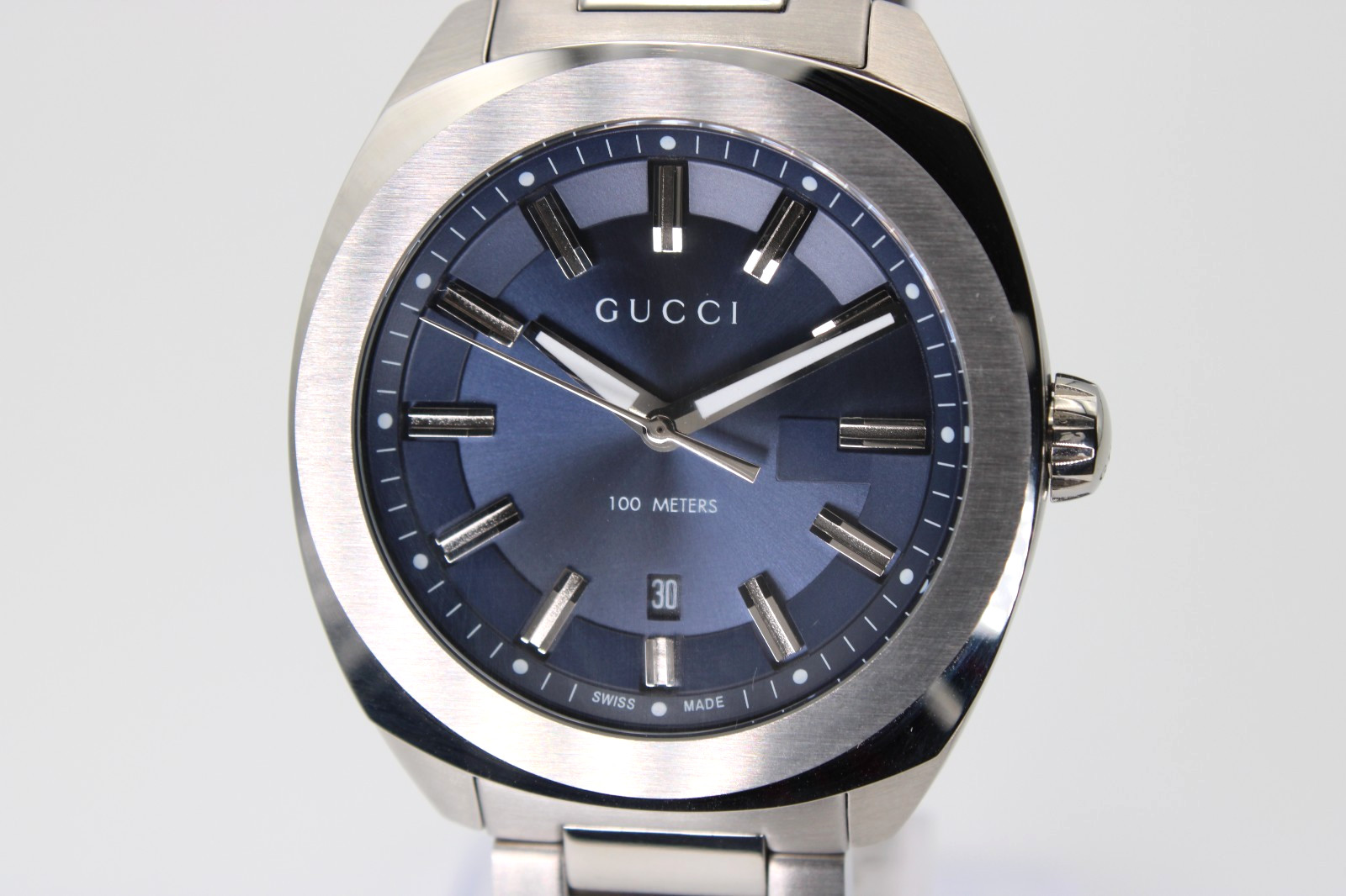 GUCCI GG2570 YA142303 Quartz Blue Dial Men’s Watch 41mm