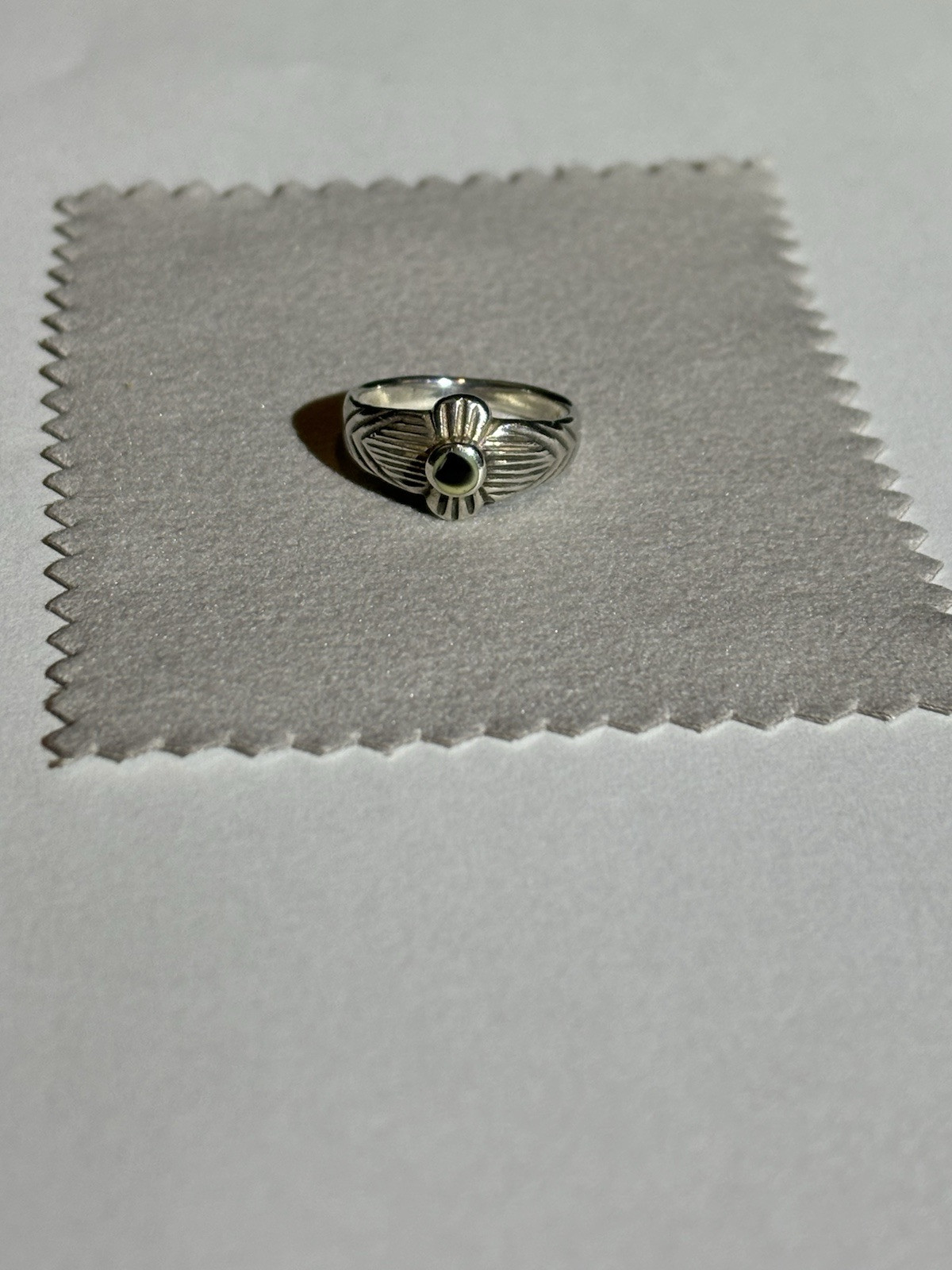 Size 3.25 Vintage Ring Sterling Silver