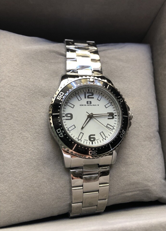 OCEANAUT Watch Stainless Steel New NIB