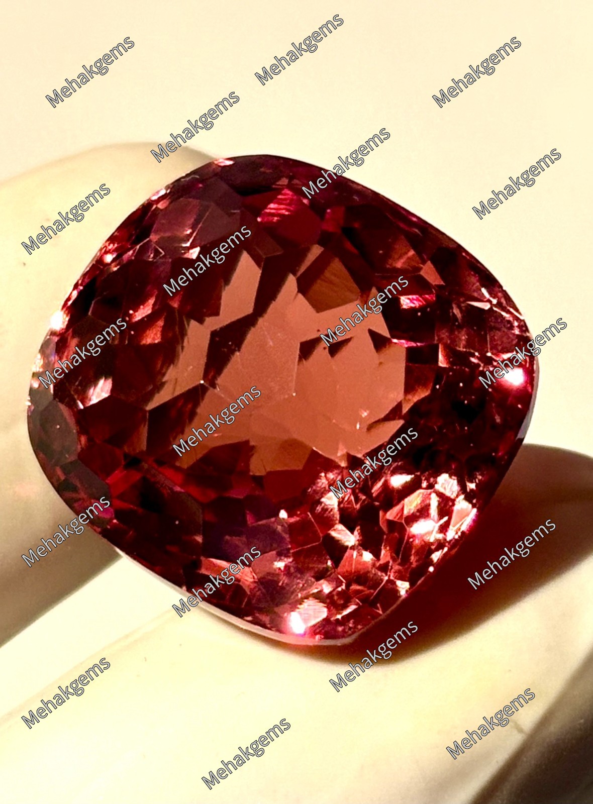 41 Ct Zultanite Gemstone, Honeycomb Cushion Cut Color Change Diaspore, Statement