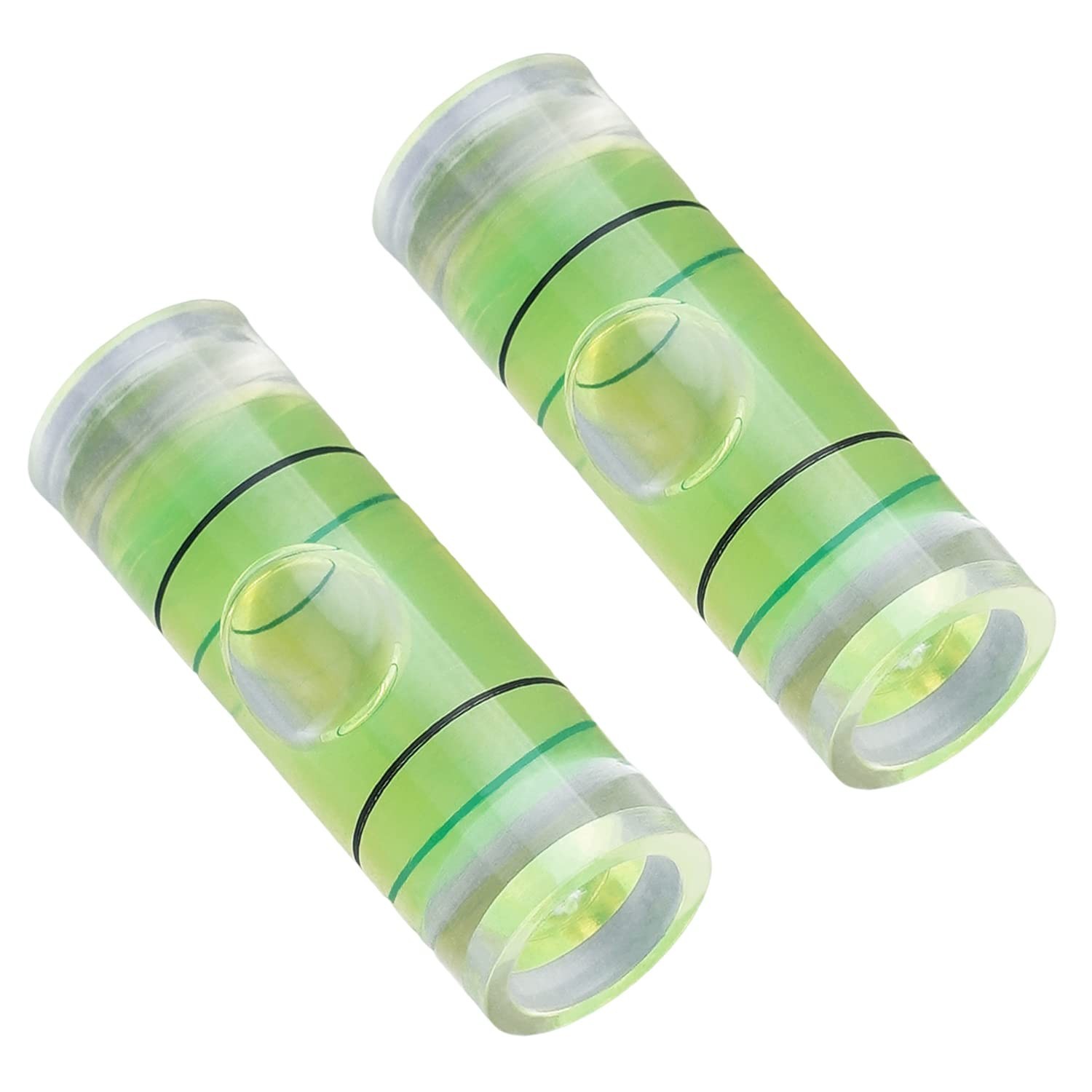 Small Cylindrical Bubble Spirit Level Vials 8×23mm/0.3×0.9 Inch PMMA F