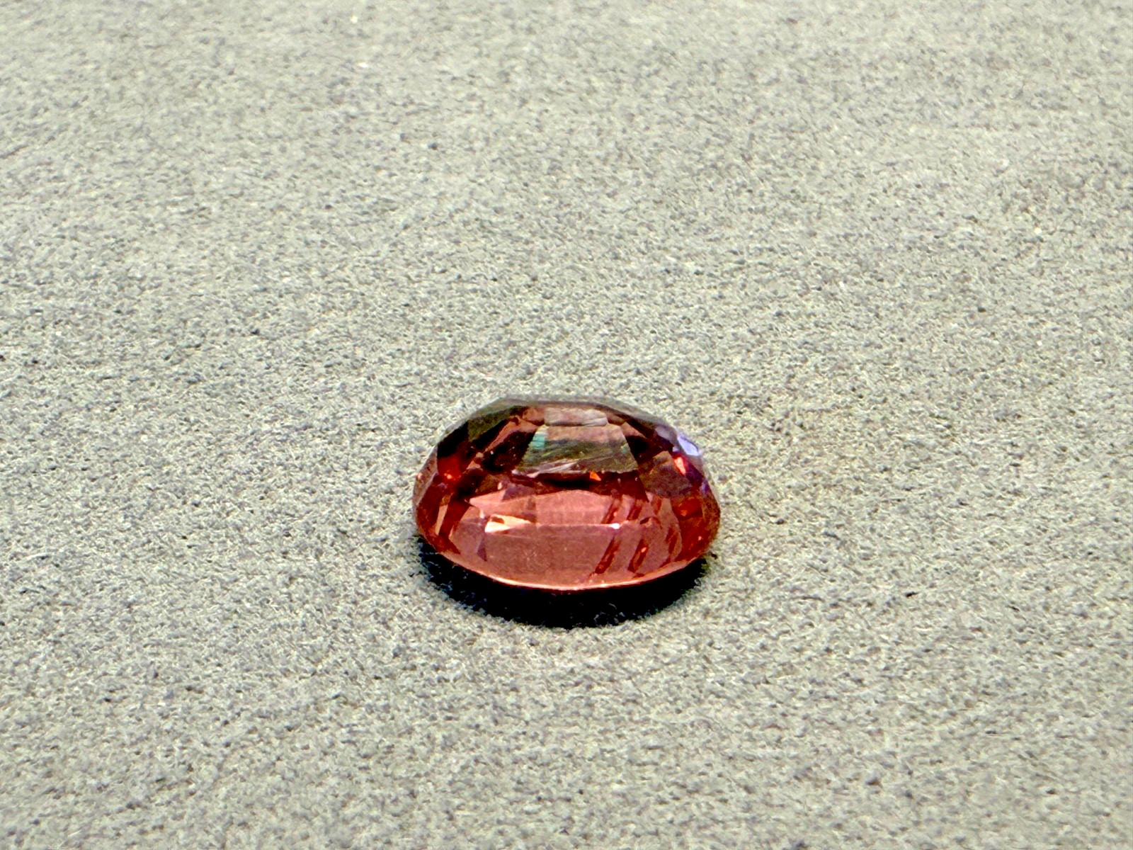 💎 4.15ct 10.9mm x 8.8mm Oval Cut Natural Pink Tourmaline – Loose Gemstone
