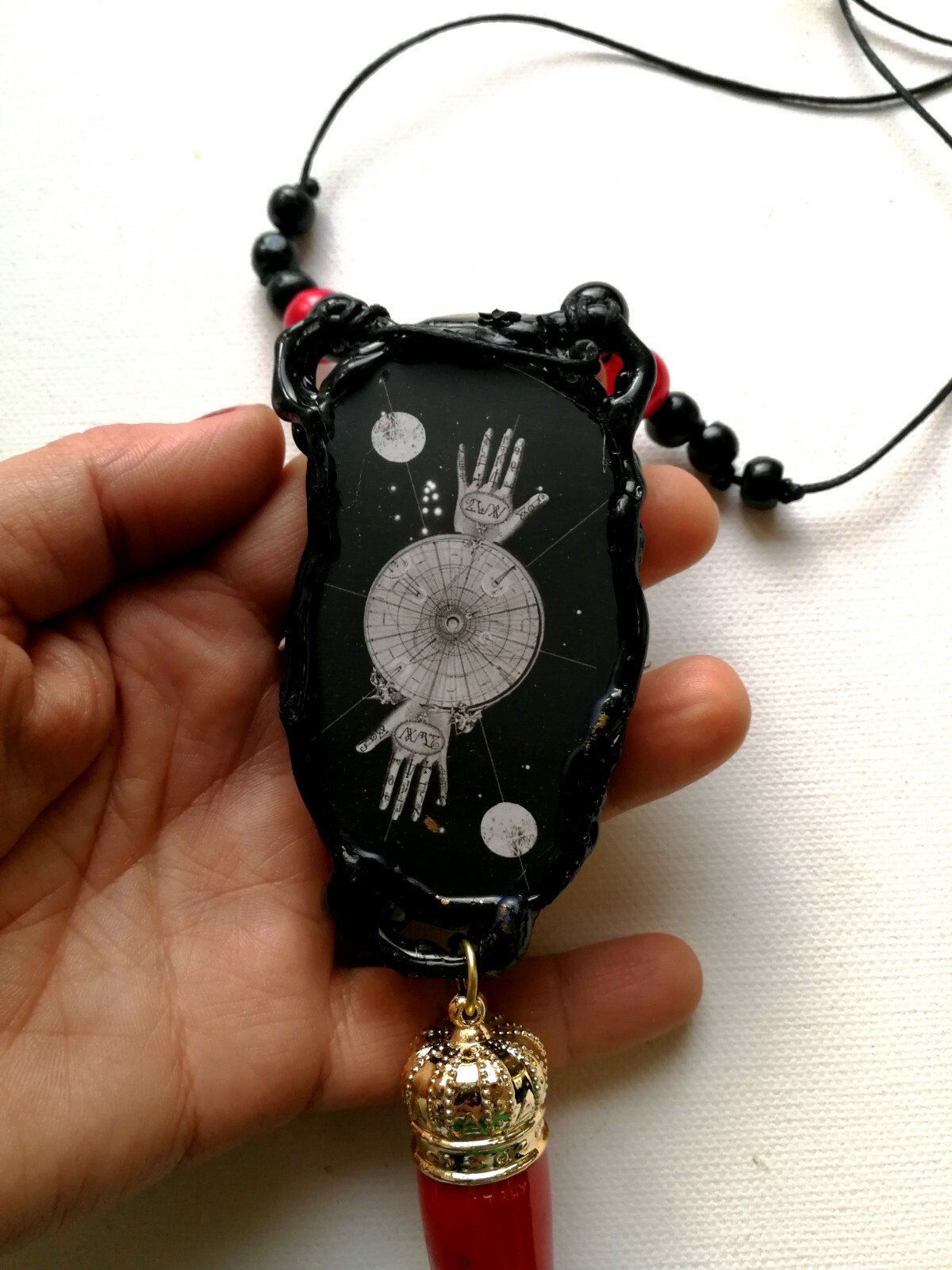 Lucky Horn Plenty Talisman Pendant Necklaces Amulet Good Luck Money Attraction