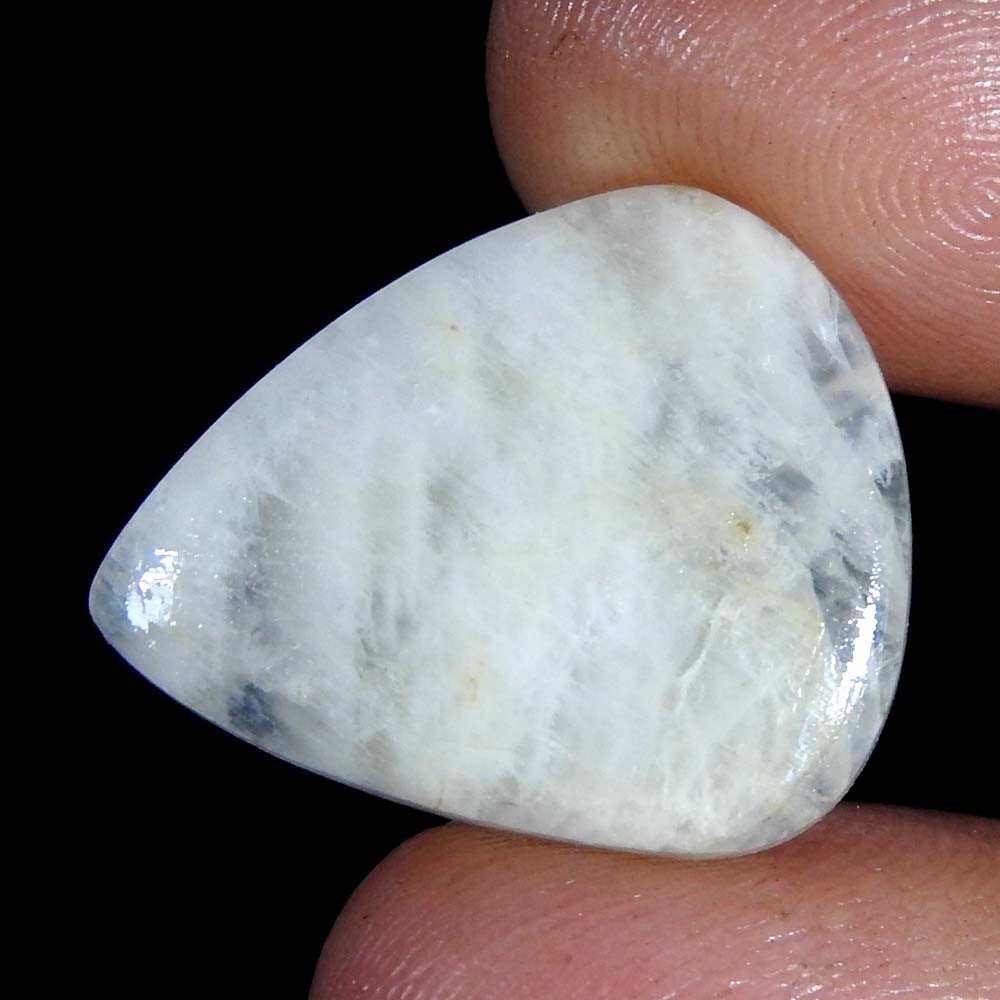 12.60Cts100%Natural Quality Silky Monnstone Pear Cabochon Loose Gemstone