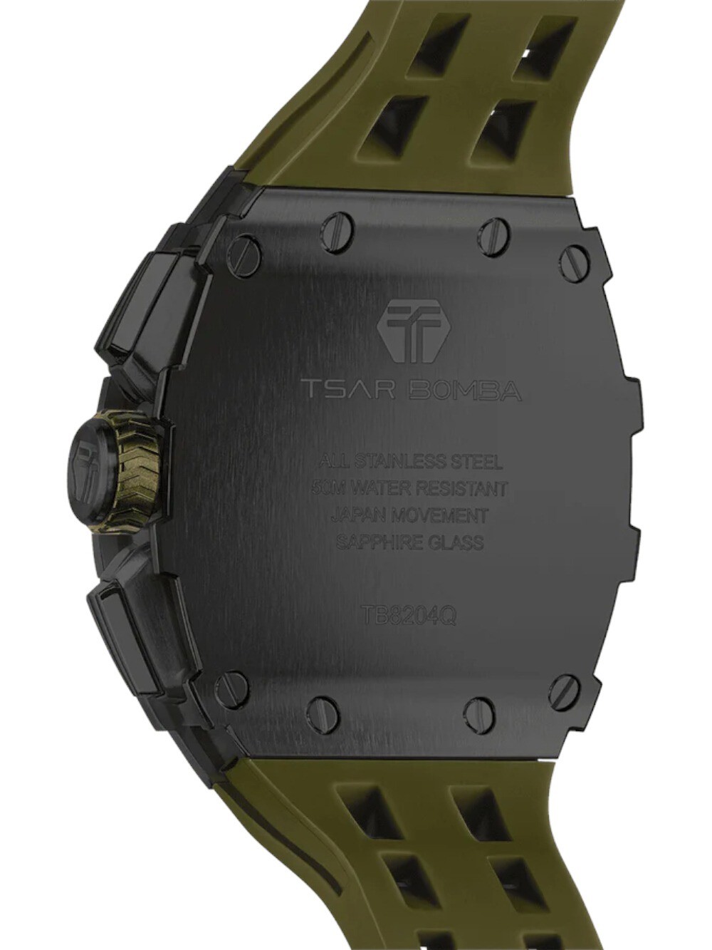 Tsar Bomba TB8204Q-38 Mens Watch Elemental Chronograph 43mm 5ATM