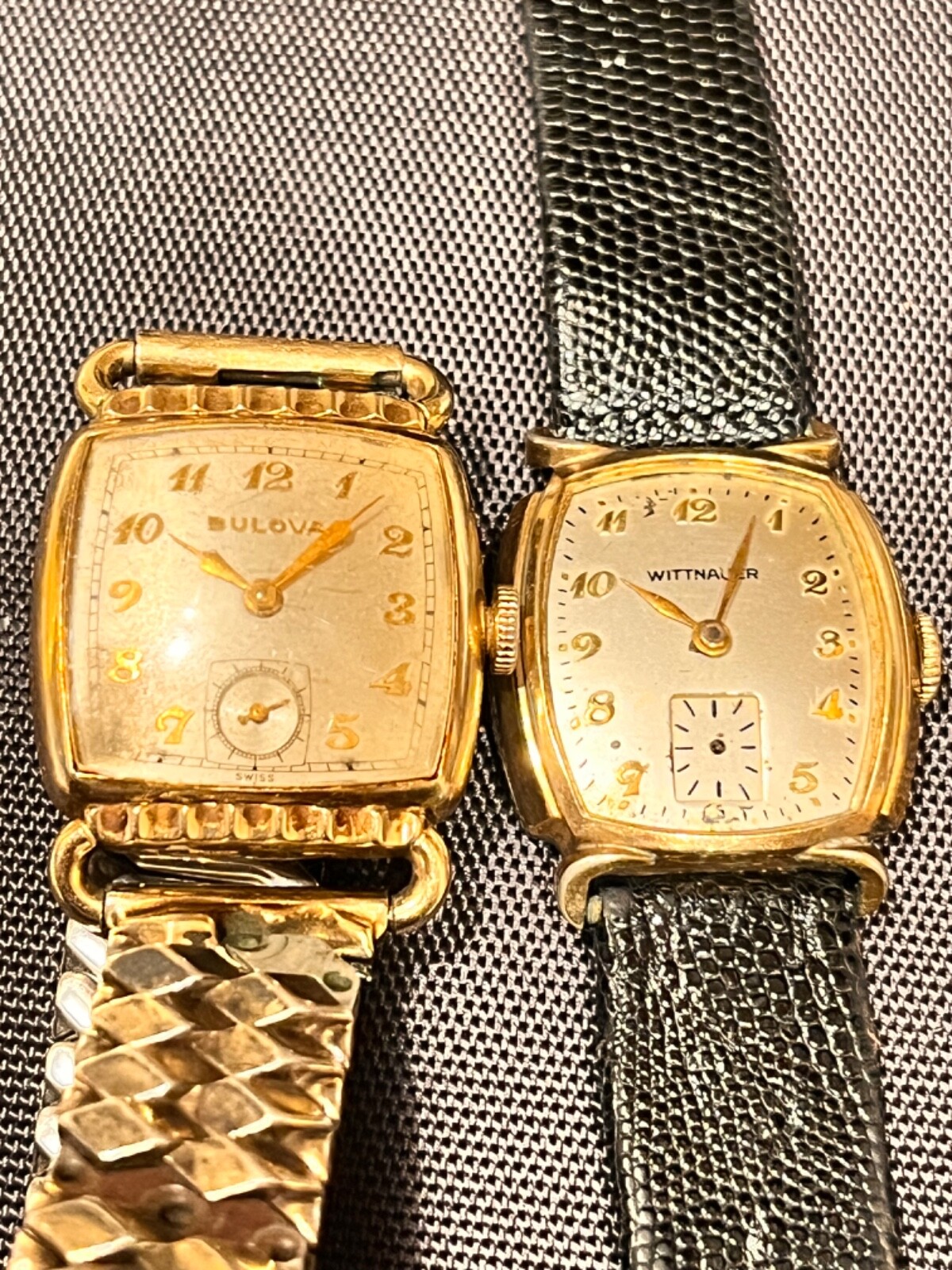 Lot 2 BULOVA DIRECTOR Men’s Vintage Watch- Wittnauer 15 Jewels