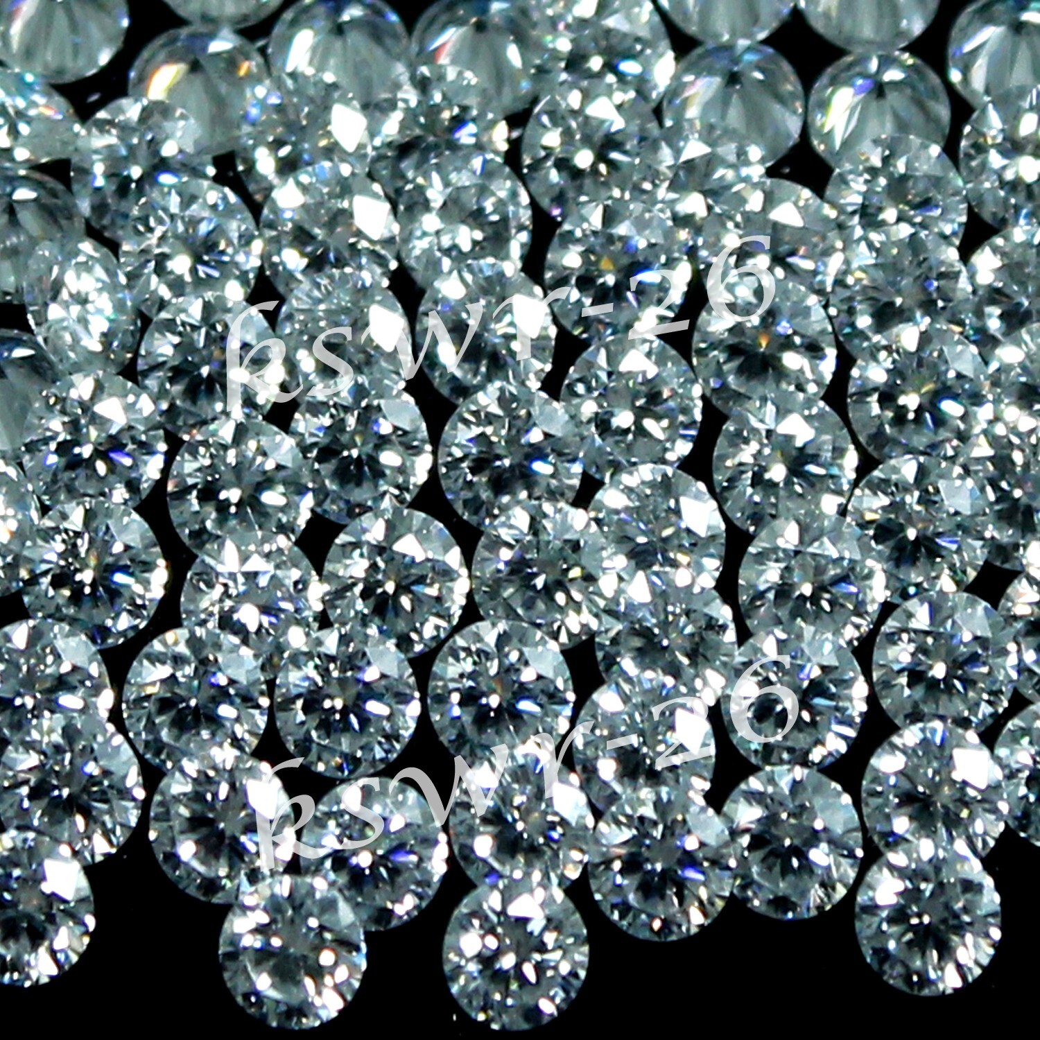 Natural 4.00 Ct Certified D Color VVS1 Brilliant 0.90 MM Round Diamond 1000 Pcs