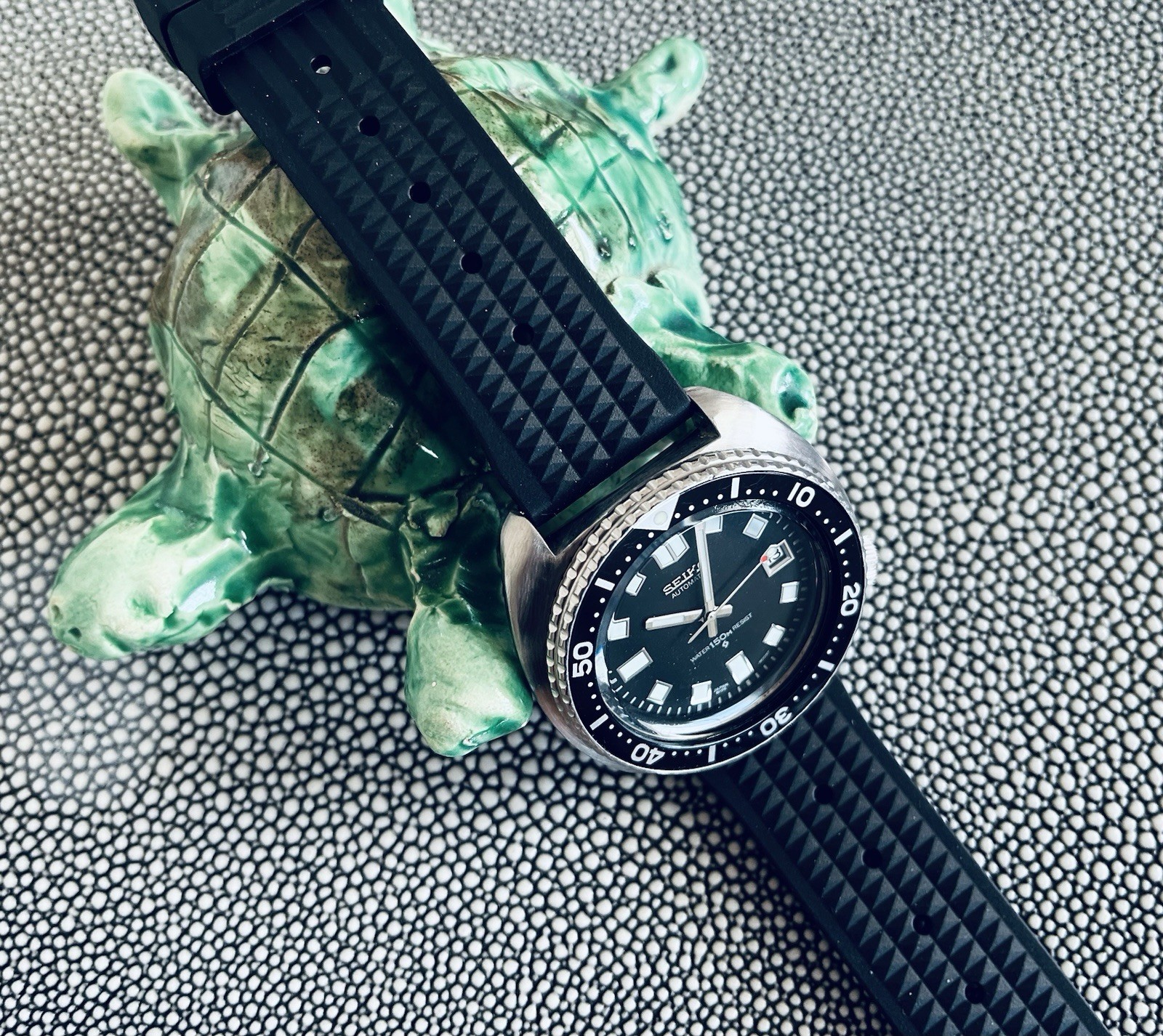 1987 SEIKO”TURTLE”DIVER WATCH-6309-7049 HOMAGE TO 6105 “CAPT WILLARD” APOCALYPSE