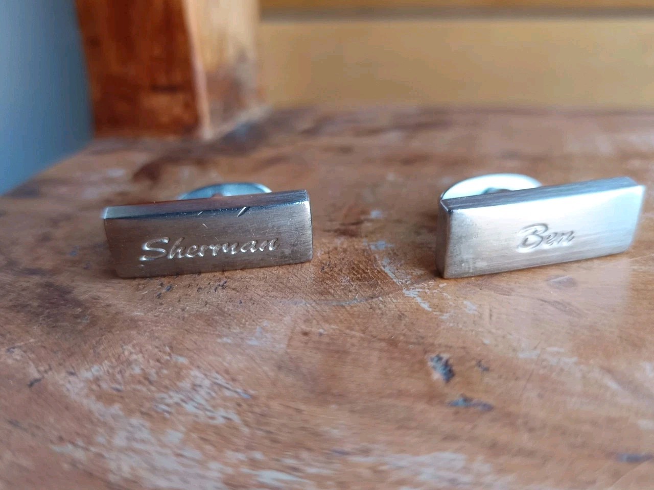 Ben Sherman Brushed Metal Rectangular