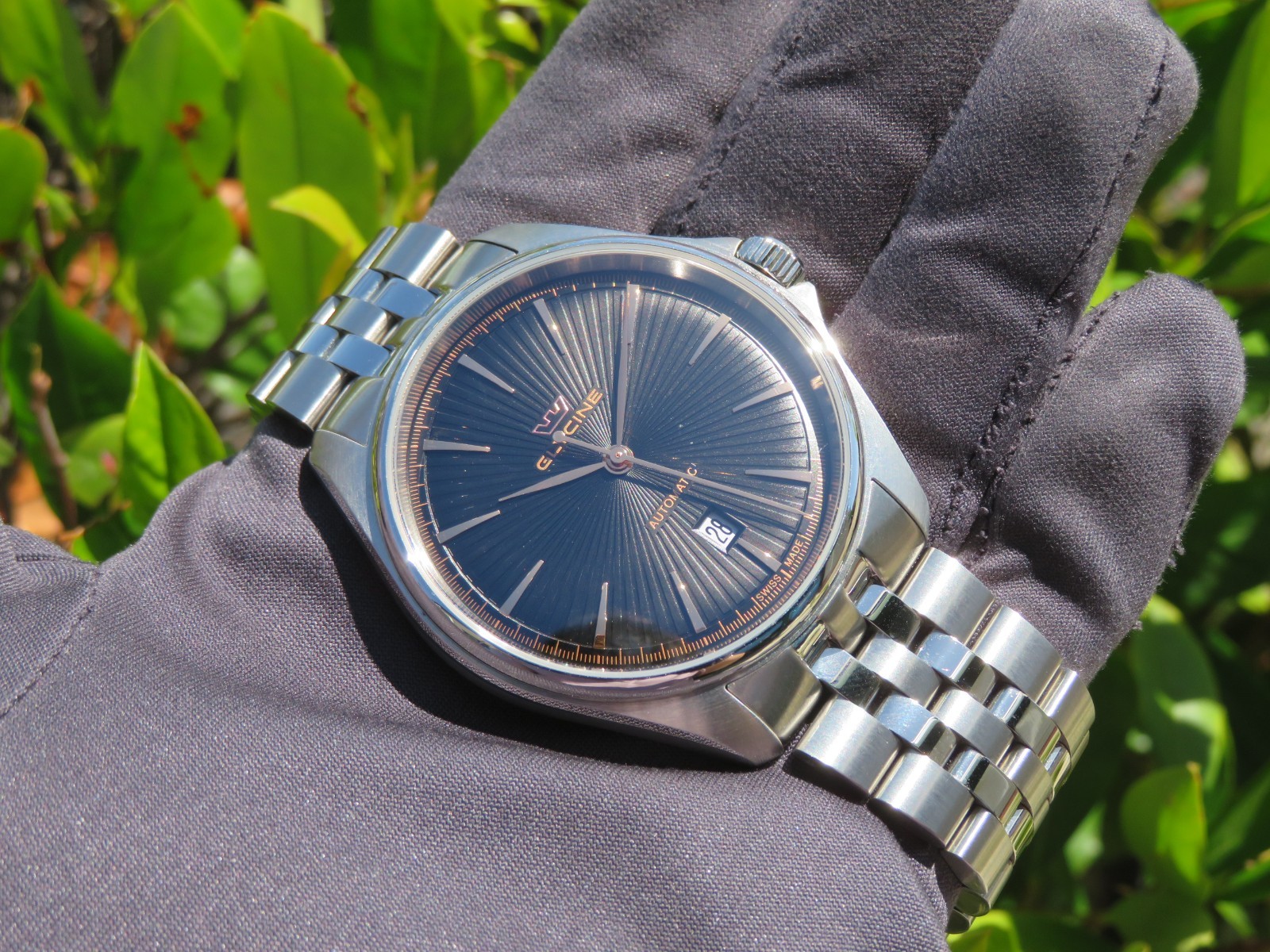 2024 Glycine GL0454 Men’s 43mm Stainless Steel Swiss Automatic Wristwatch