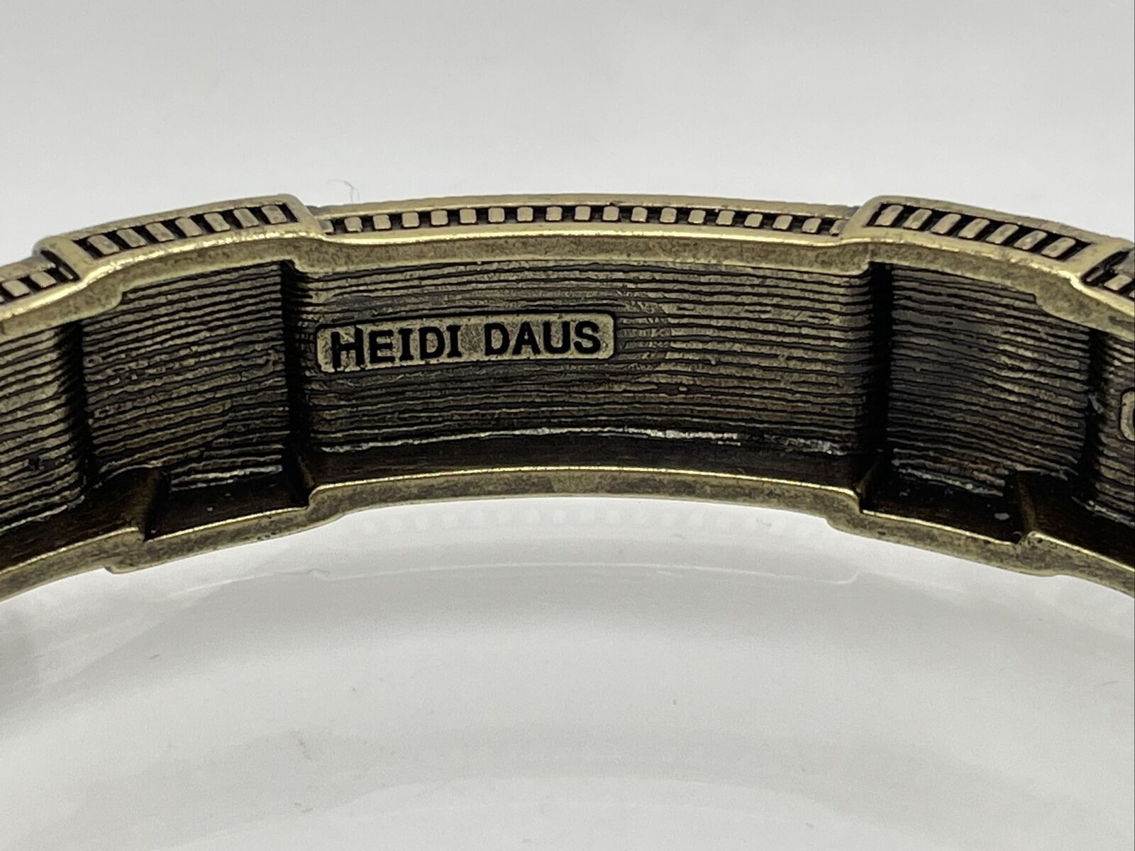 HEIDI DAUS “Everyday Elegance” Crystal Bracelet 2 Piece Set – Chrysolite – NIB