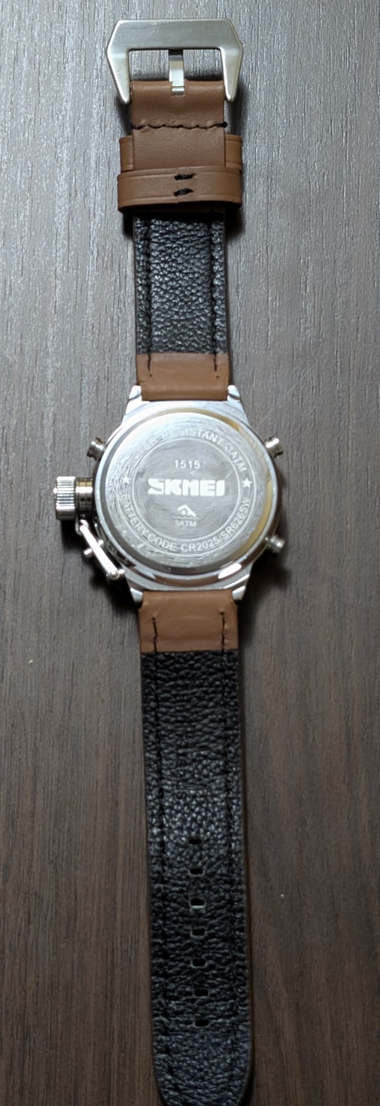 SKMEI 1515 Watch Sport Business Date Analog Digital Watch 3Bar Waterproof