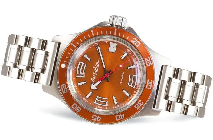 Vostok Amphibia 740383 Watch Diver Mechanical Automatic US Seller