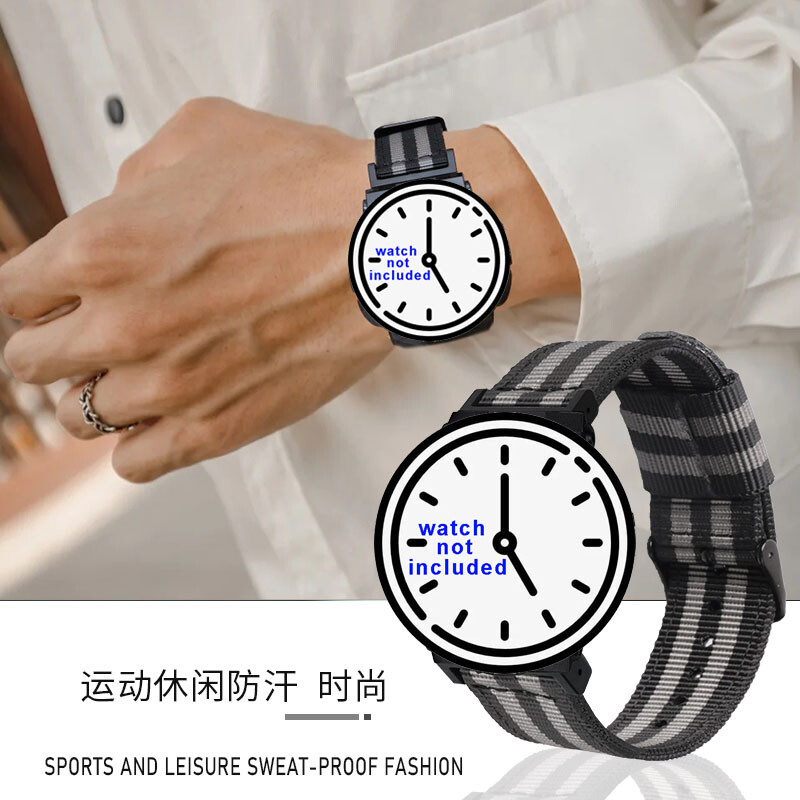 Sport Weave Nylon Fabric Strap for GWX-5600 GLS-8900 DW6900 G5600 GA110 Bracelet