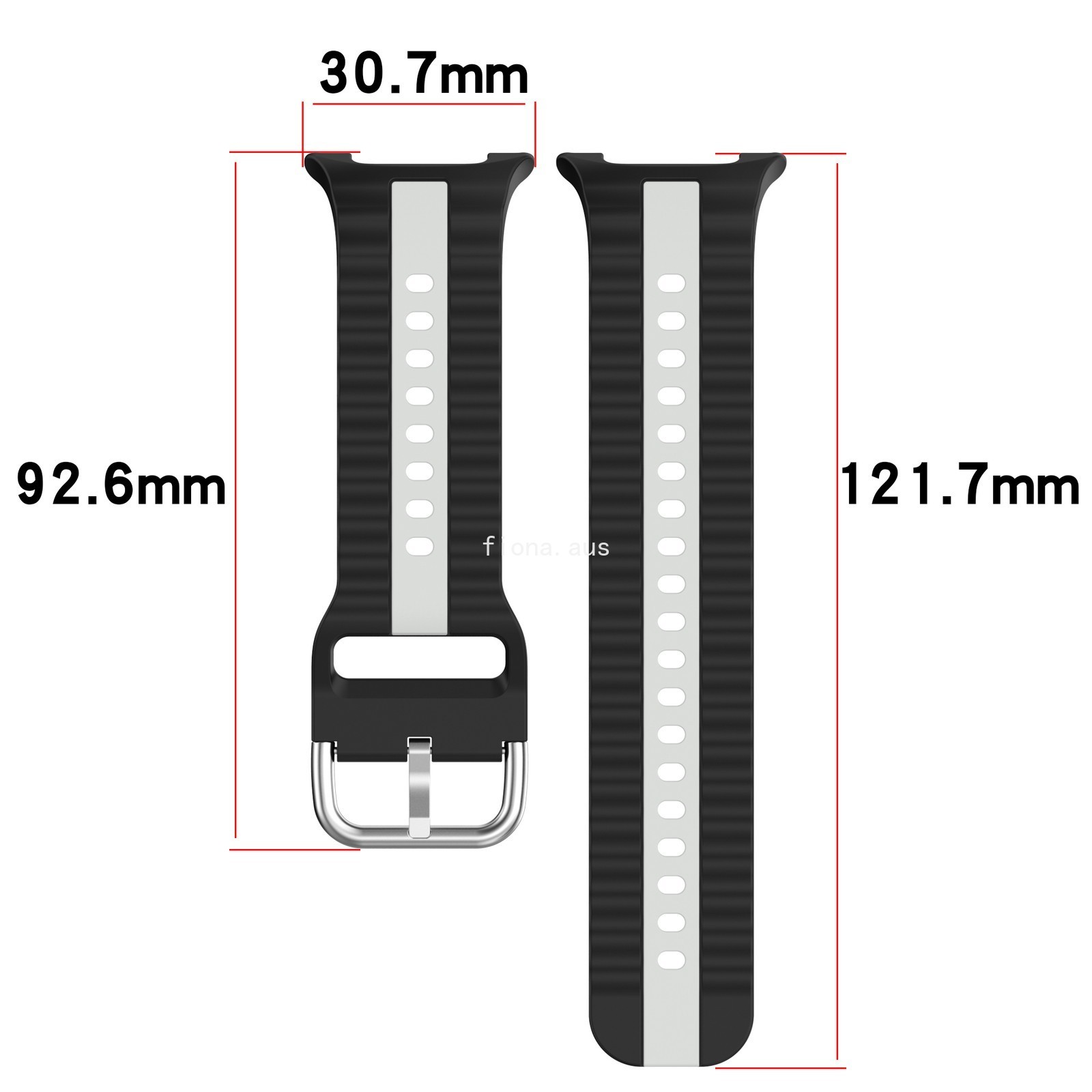 Sport Breathable Silicone Watch Band Strap For Samsung Galaxy Watch 8 40/44/46mm
