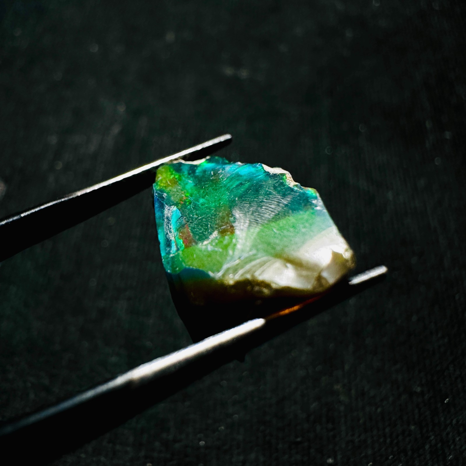 Natural Black Opal Rough Loose Raw Gem Cutting Stone For Collectors 10.00 CTS