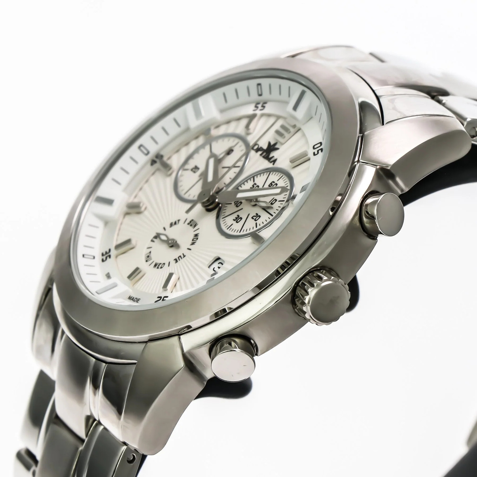 Optima – Swiss Chronograph – OSC367-SS-1 Swiss Ronda 43.4 mm OSC367 50 m (5
