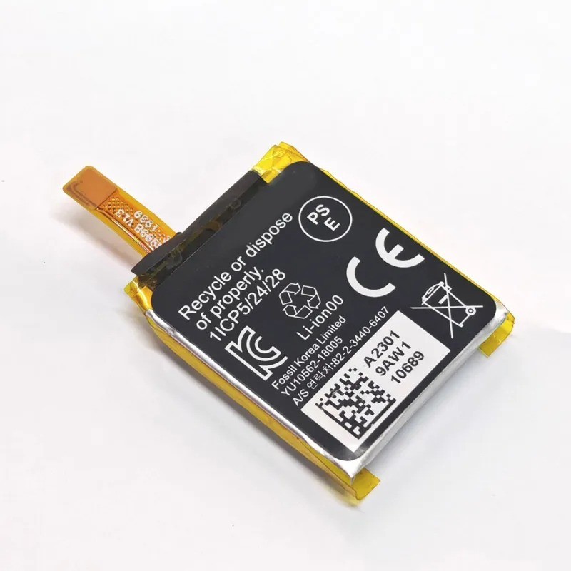 New 3.85V 355mAh Battery For APP00286 Smart Watch Batteria 1ICP5/24/28