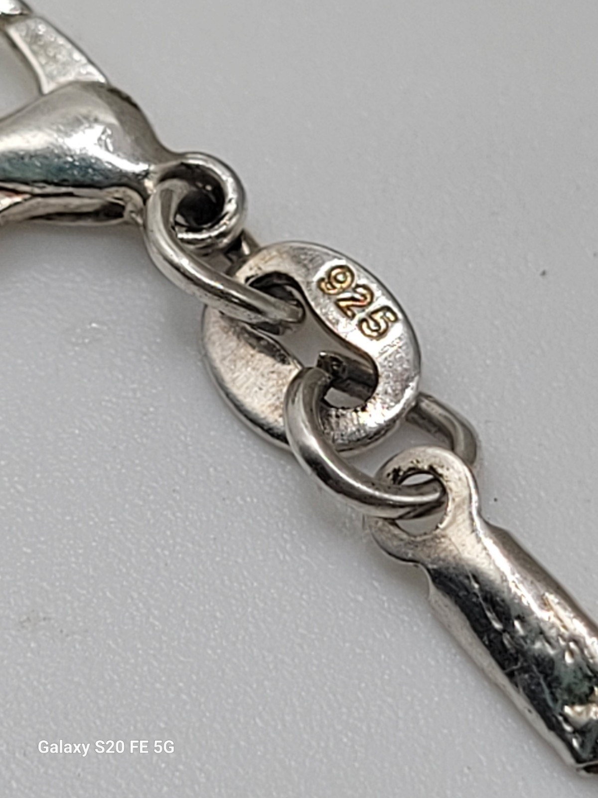 Vintage Sterling Liquid Silver Double Strand Beaded Ankle Bracelet Adjustable