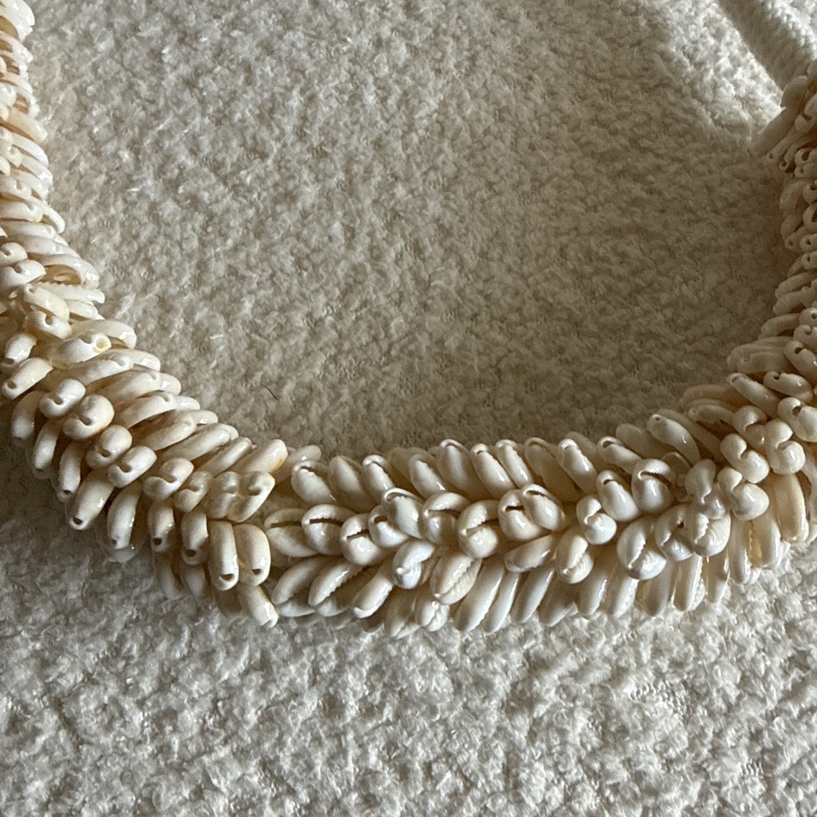 Cowrie Shell Coastal Twine and Twig Necklace Decor beach wedding summer jewelry